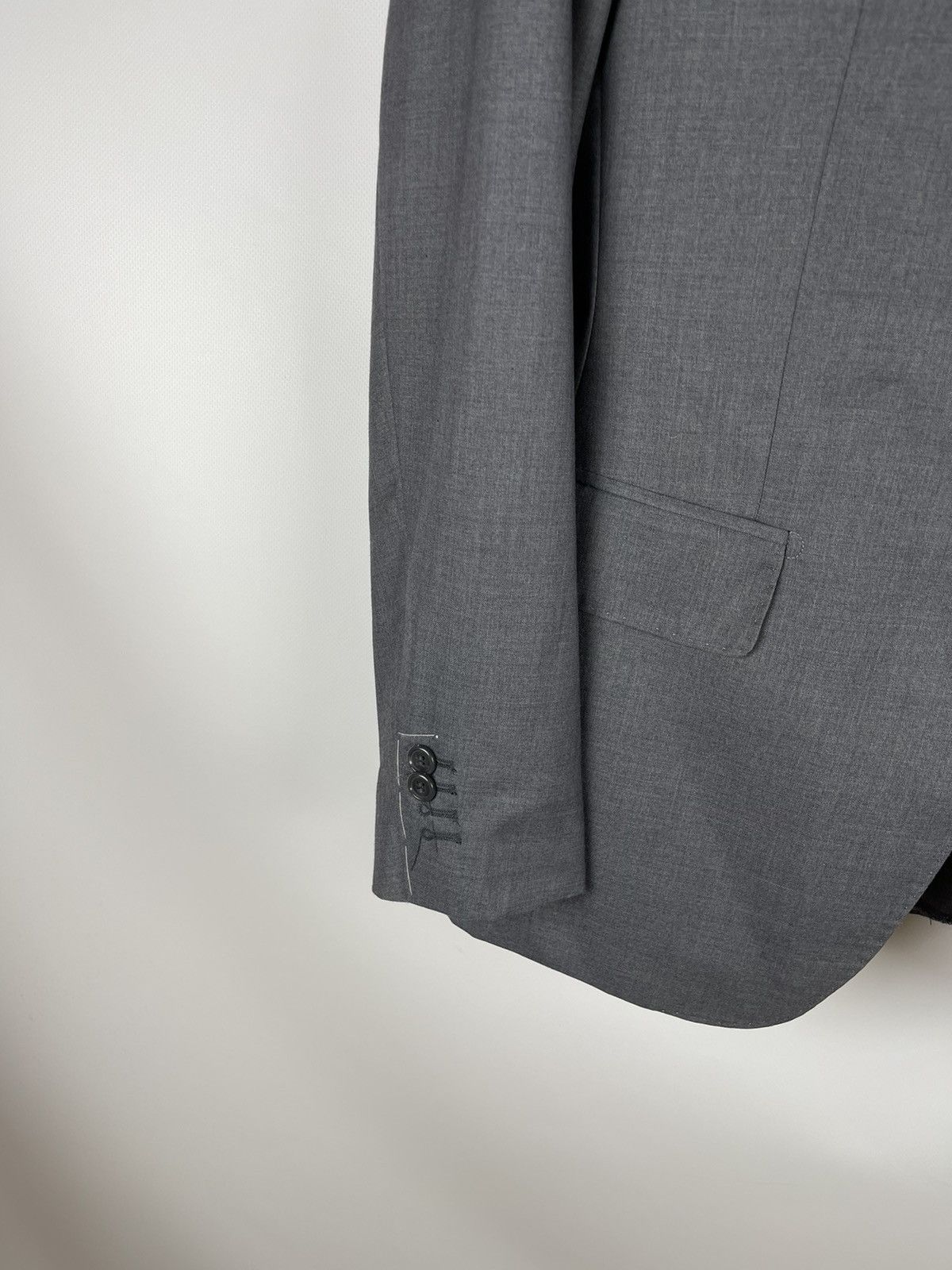 Other GF Sartoria Italians Italy 2 pcs blazer pants suit grey Size 38R - 4 Thumbnail