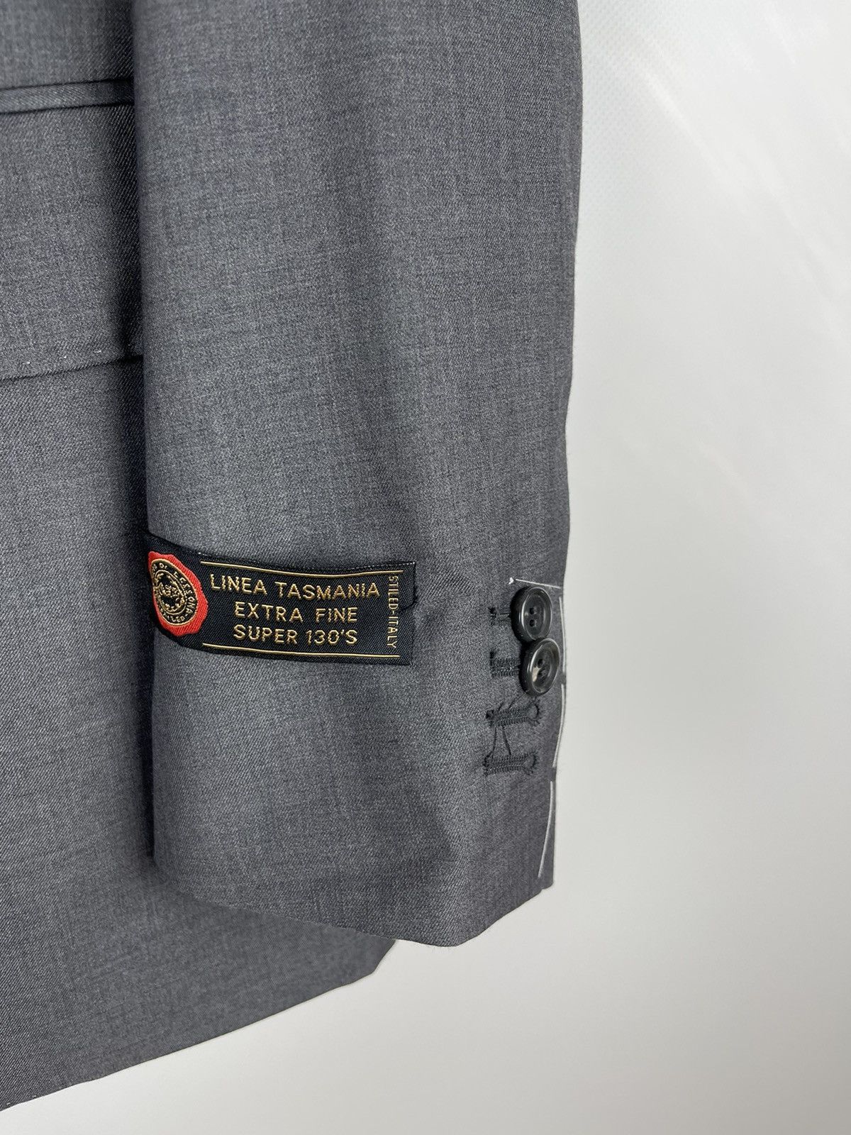 Other GF Sartoria Italians Italy 2 pcs blazer pants suit grey Size 38R - 5 Thumbnail