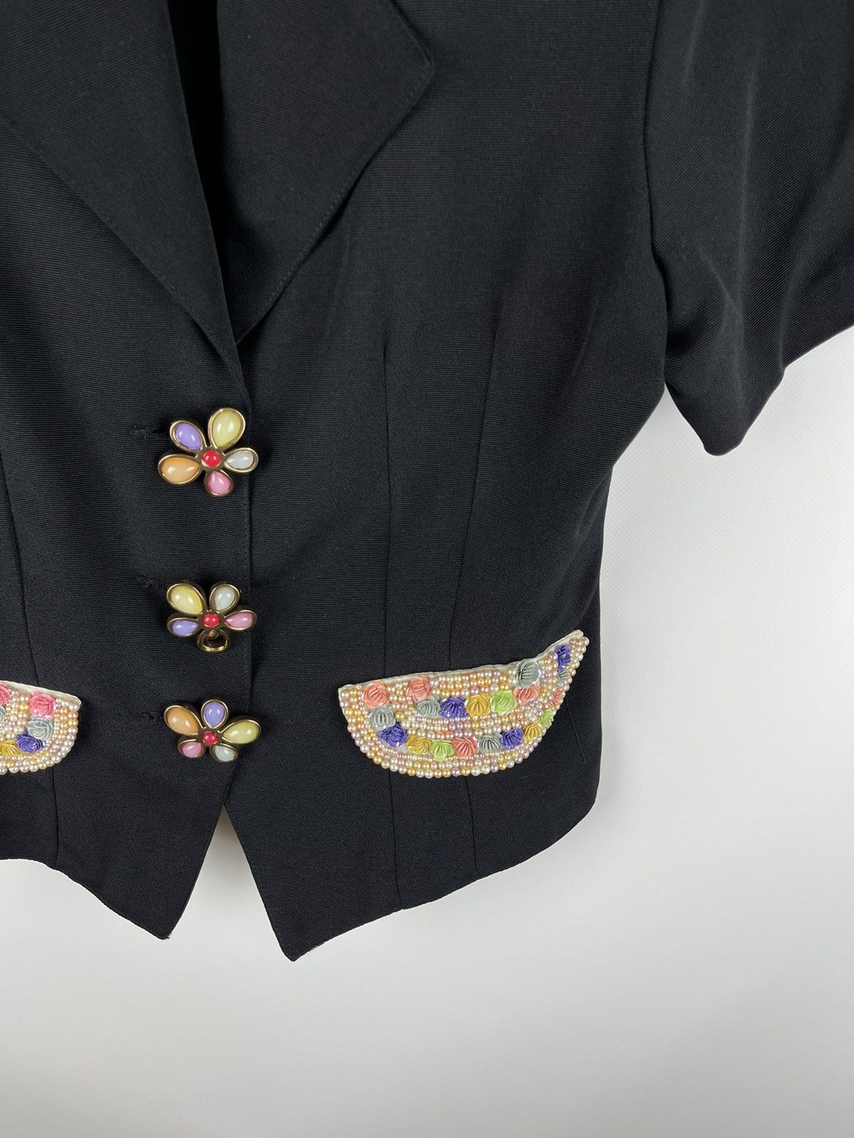 Sandro Sandro Paris vintage 80s fabrique in France blazer jacket Size M / US 6-8 / IT 42-44 - 5 Thumbnail