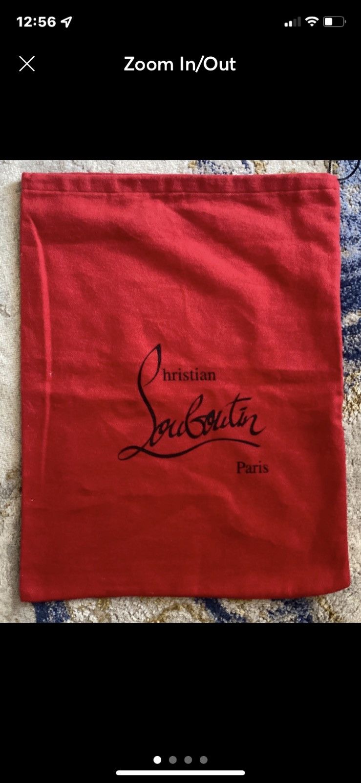 Christian louboutin dust bag hotsell