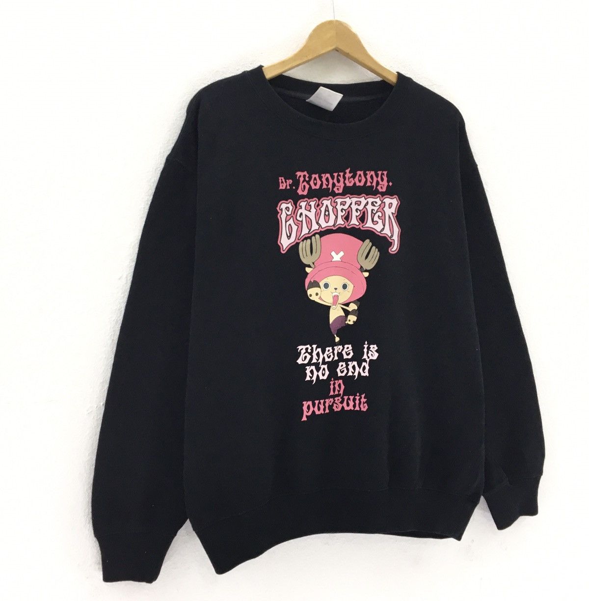 Cartoon Network One piece Chopper Sweatshirt Japanese manga animated Size US L / EU 52-54 / 3 - 3 Thumbnail