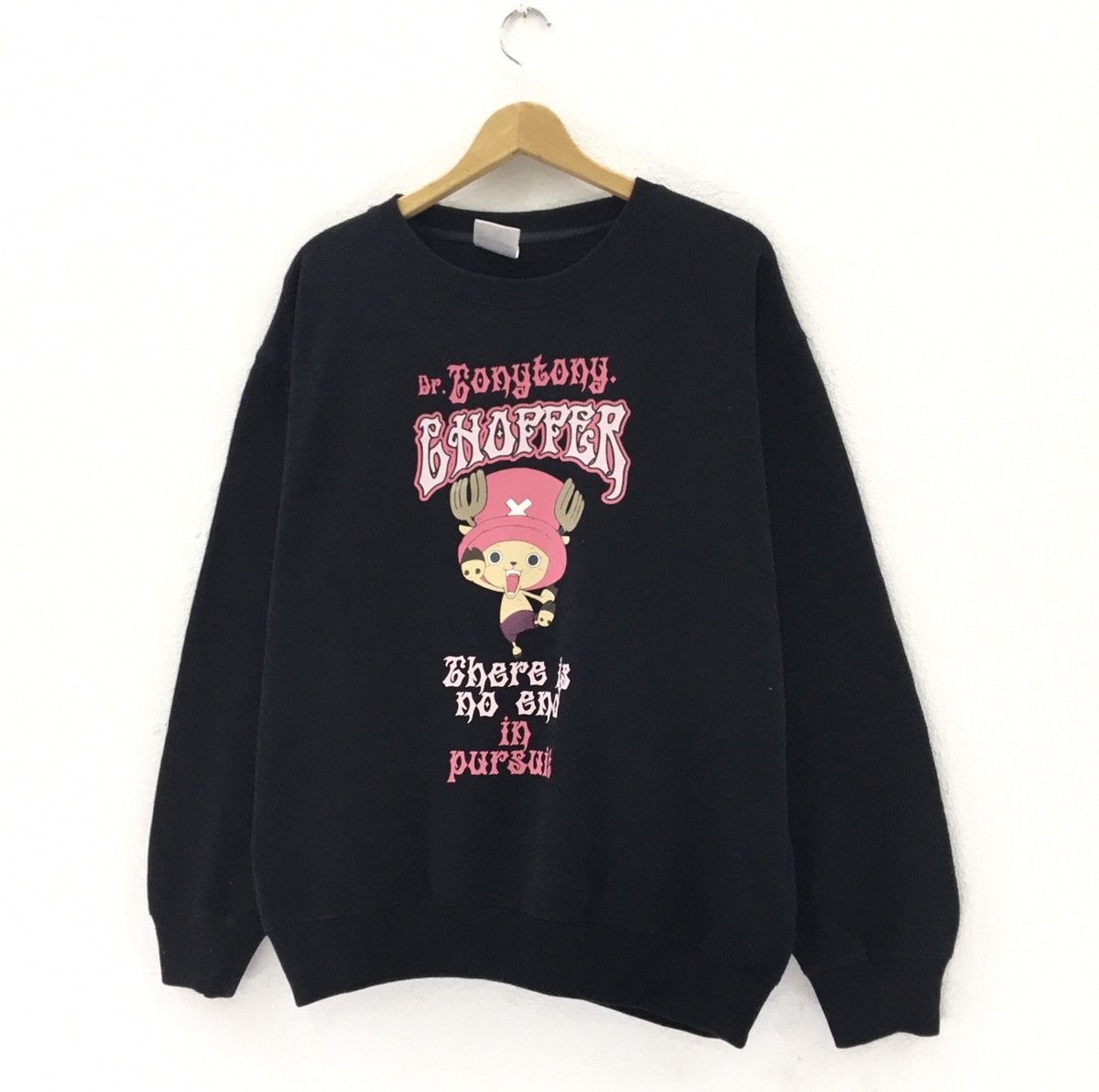 Cartoon Network One piece Chopper Sweatshirt Japanese manga animated Size US L / EU 52-54 / 3 - 4 Thumbnail