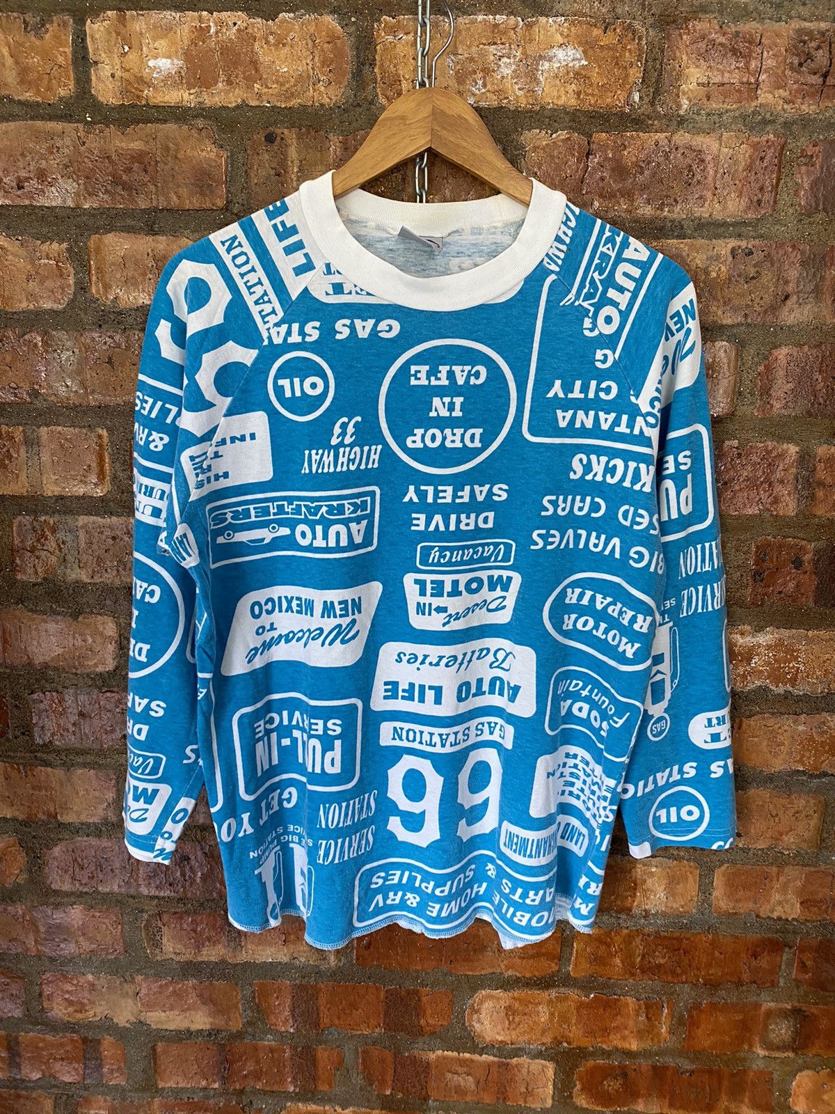 ABAHOUSE × Japanese Brand × Le Grande Bleu (L.G.B.) 90s ABAHOUSE upside down all racing logo Size US M / EU 48-50 / 2 - 2 Thumbnail