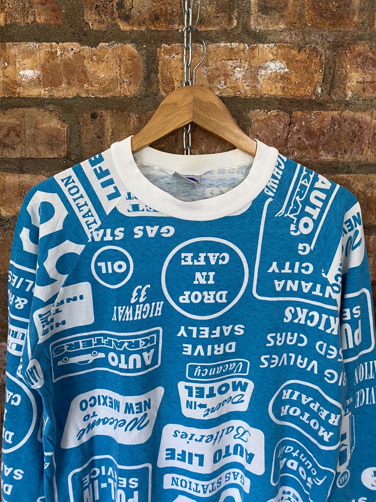 ABAHOUSE × Japanese Brand × Le Grande Bleu (L.G.B.) 90s ABAHOUSE upside down all racing logo Size US M / EU 48-50 / 2 - 3 Thumbnail