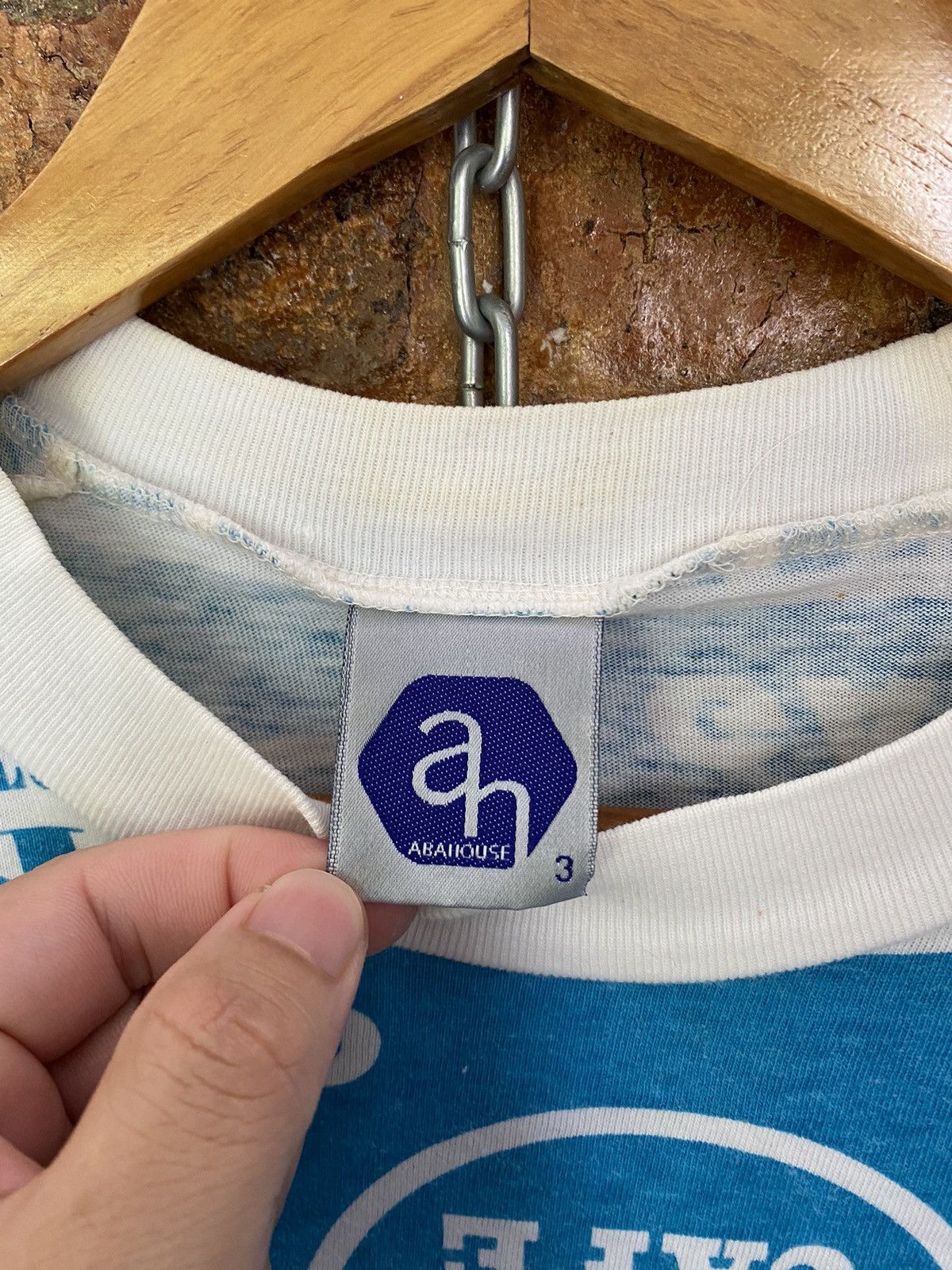 ABAHOUSE × Japanese Brand × Le Grande Bleu (L.G.B.) 90s ABAHOUSE upside down all racing logo Size US M / EU 48-50 / 2 - 8 Thumbnail