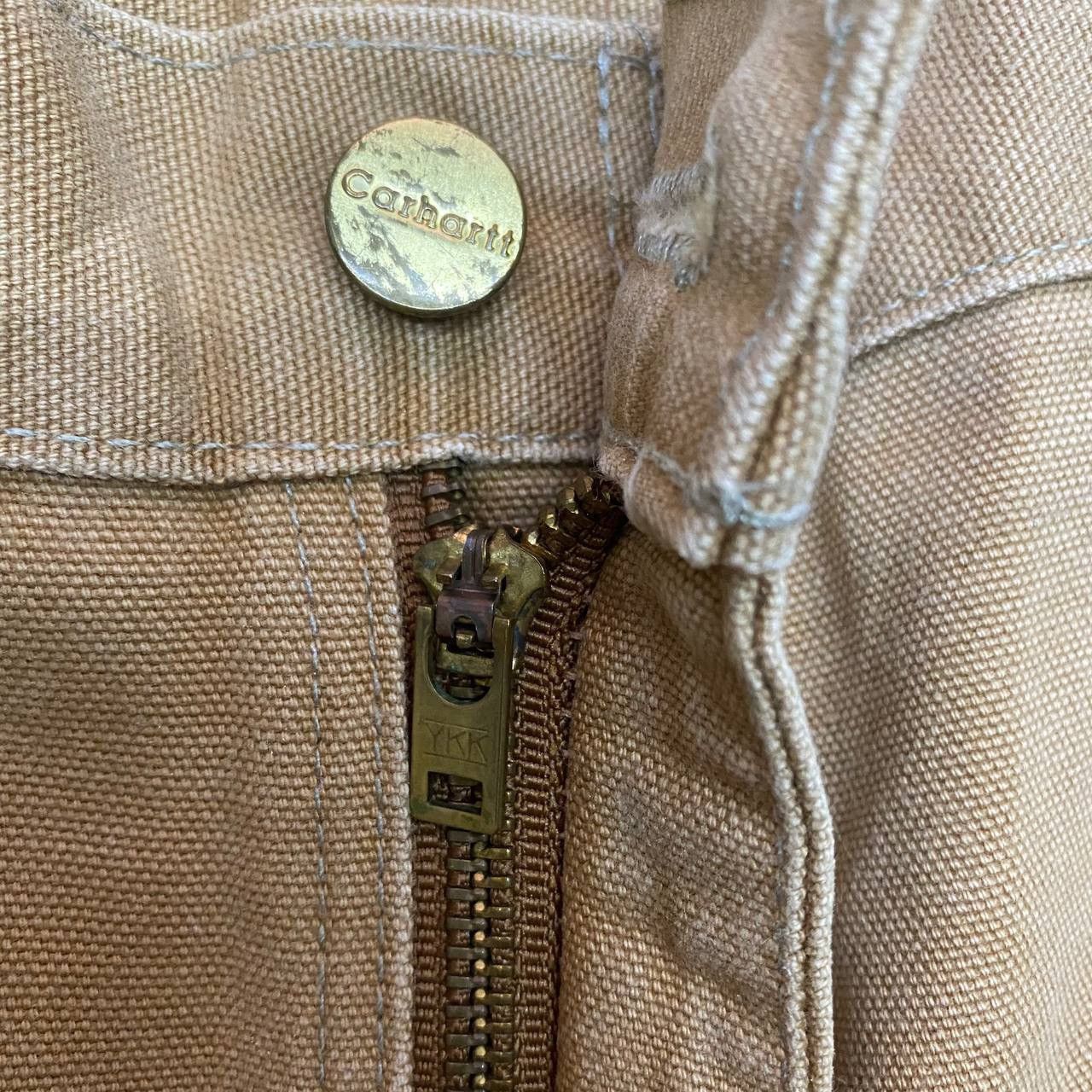 Carhartt VTG CARHARTT FADED DISTRESSED BUSH PANTS Size US 40 / EU 56 - 6 Thumbnail