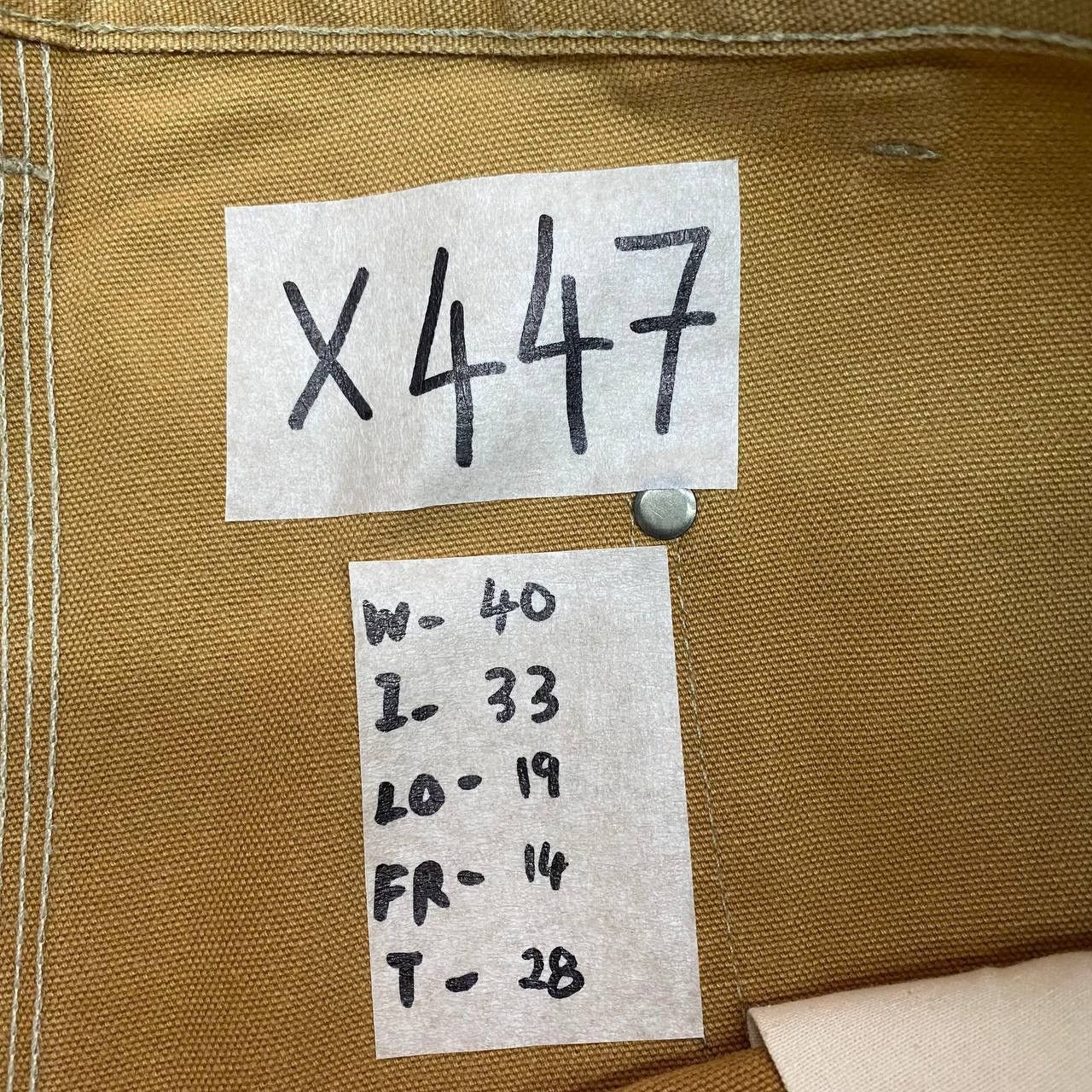 Carhartt VTG CARHARTT FADED DISTRESSED BUSH PANTS Size US 40 / EU 56 - 8 Thumbnail