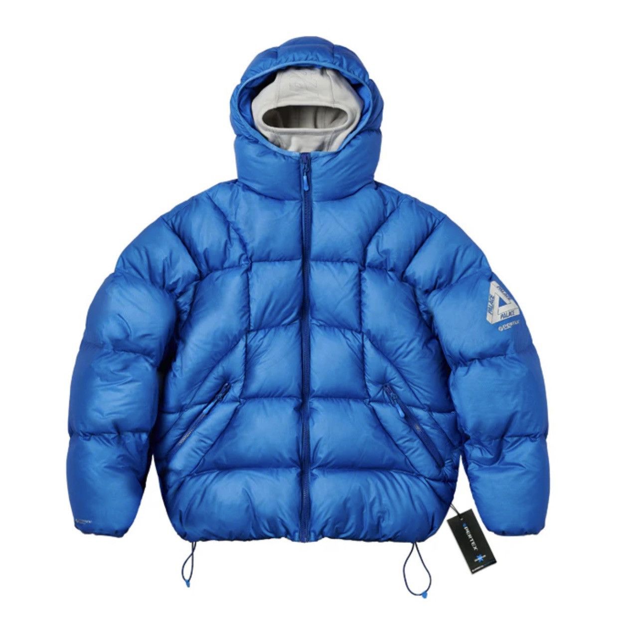 Palace Palace Pertex Frost Balaclava Puffa Blue Grailed