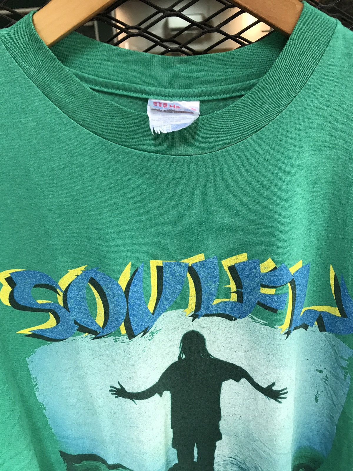 Band Tees SOULFLY VINTAGE 98 “BLUE GRAPE” SHIRT Size US L / EU 52-54 / 3 - 5 Thumbnail