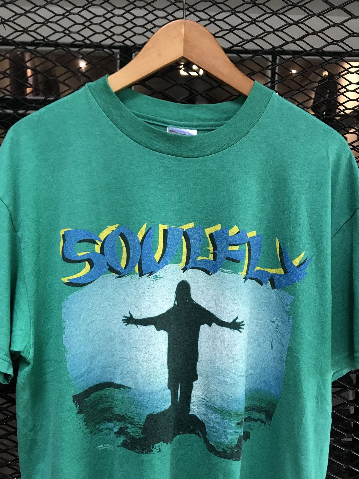 Band Tees SOULFLY VINTAGE 98 “BLUE GRAPE” SHIRT Size US L / EU 52-54 / 3 - 2 Thumbnail