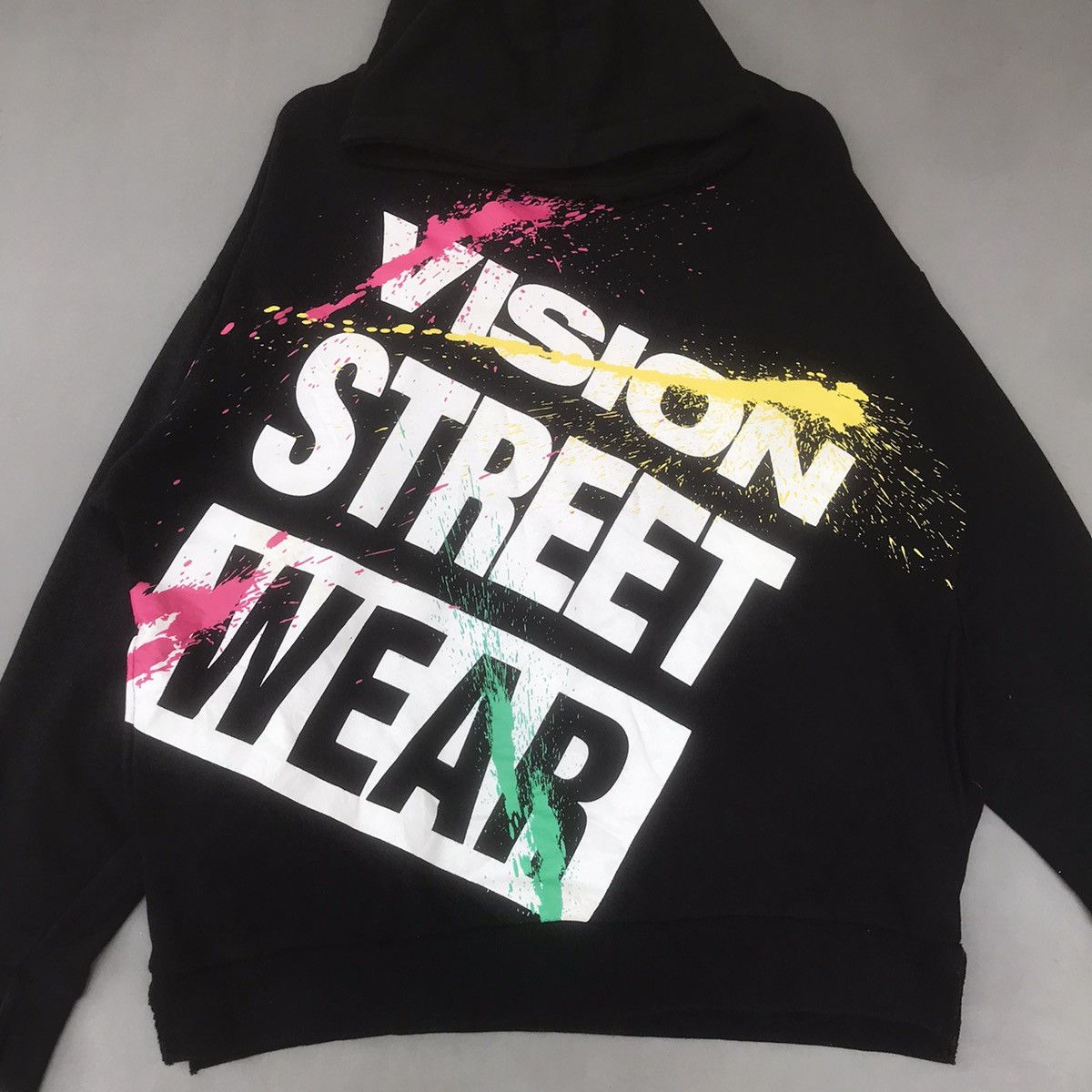 Streetwear Vintage Vision Streetwear Vintage Vision Street Wear Big Logo With Hoodie Grailed