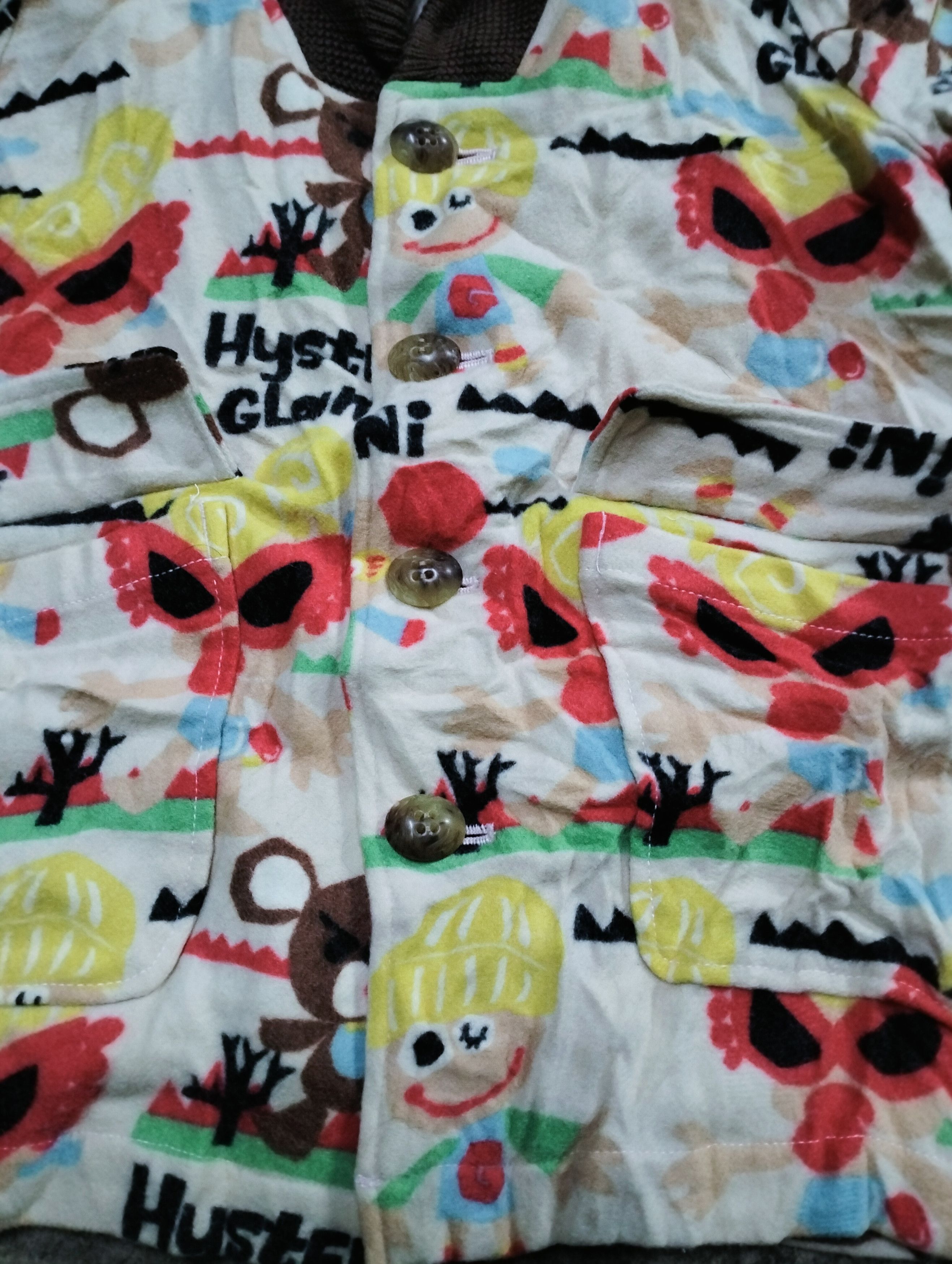 Hysteric Glamour Hysteric Glamour Mini Wool Jacket Kids Button Down Size US XXS / EU 40 - 10 Thumbnail