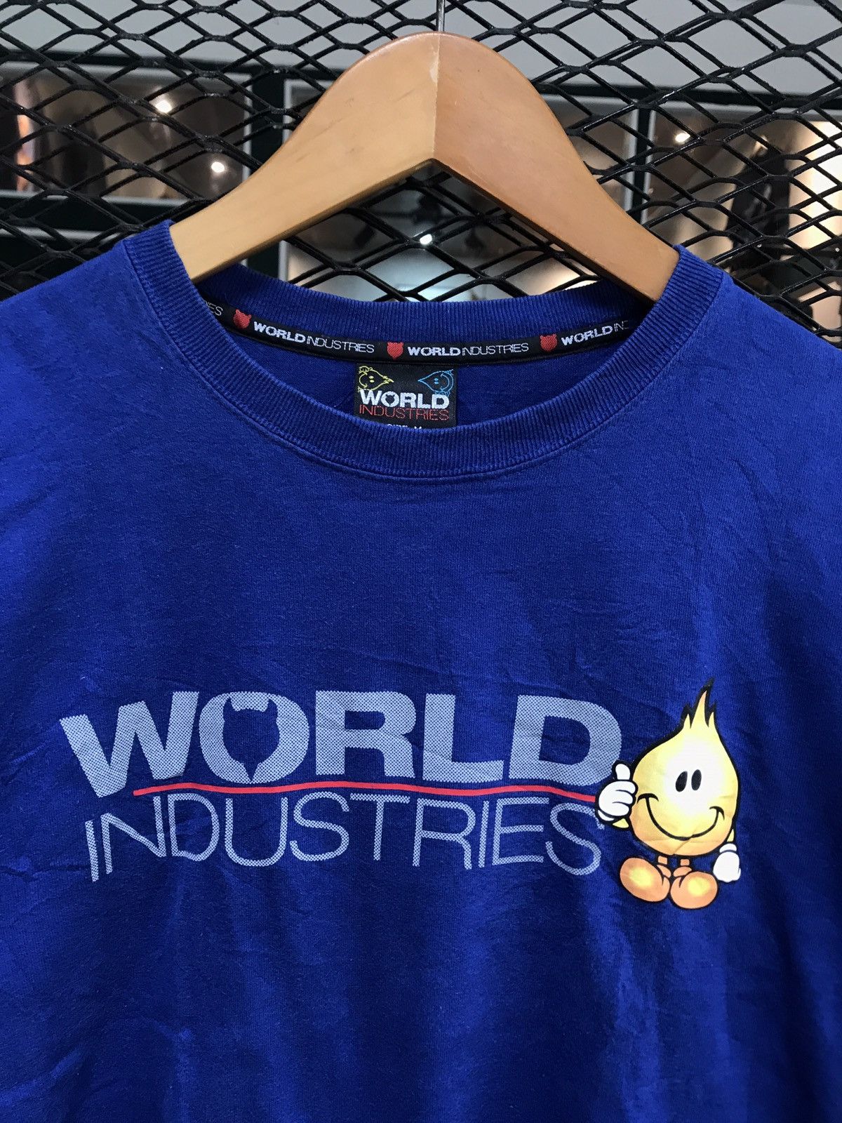 Hook-Ups × Vintage WORLD INDUSTRIES SHIRT Size US M / EU 48-50 / 2 - 2 Thumbnail