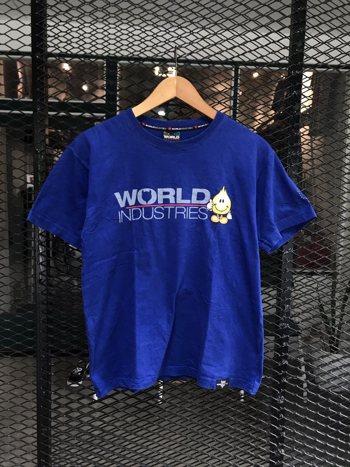 Hook-Ups × Vintage WORLD INDUSTRIES SHIRT Size US M / EU 48-50 / 2 - 1 Thumbnail