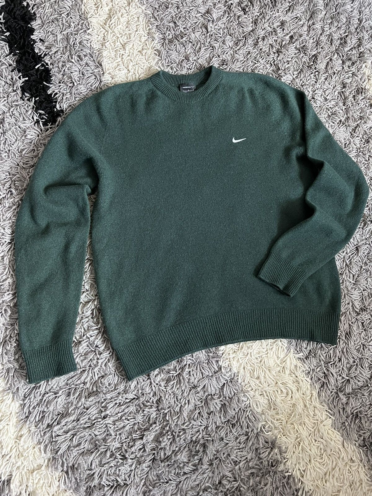 Nike Wool Golf Sweater Nike TW Tiger Woods Knit Golf Sweater