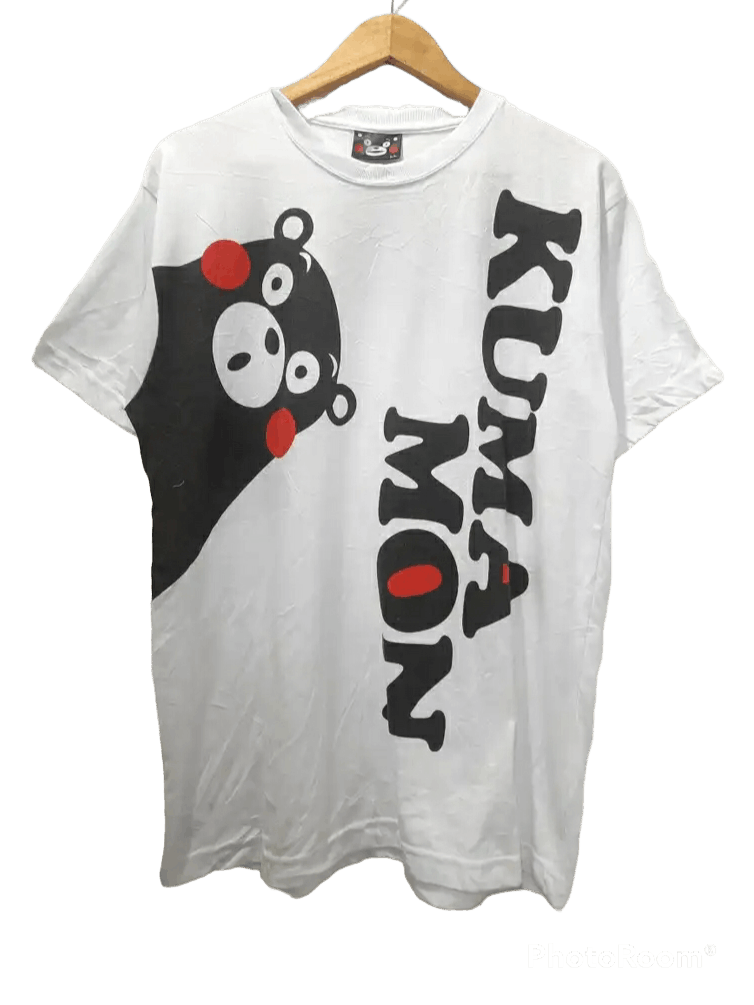 Kumamon Cute Kawaii Black Bear Anime Loose Tee T-Shirt Ver 1. SD01022