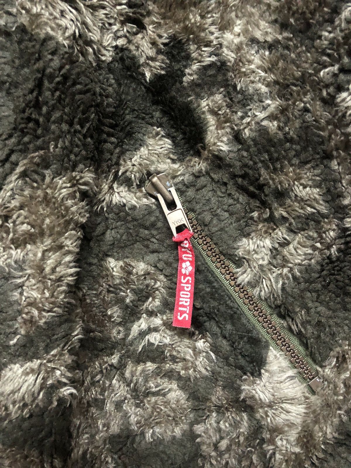 Japanese Brand × Mossy Oaks Ryu sport Half zip Pullover Mockneck Sherpa Jacket Size US XL / EU 56 / 4 - 7 Thumbnail