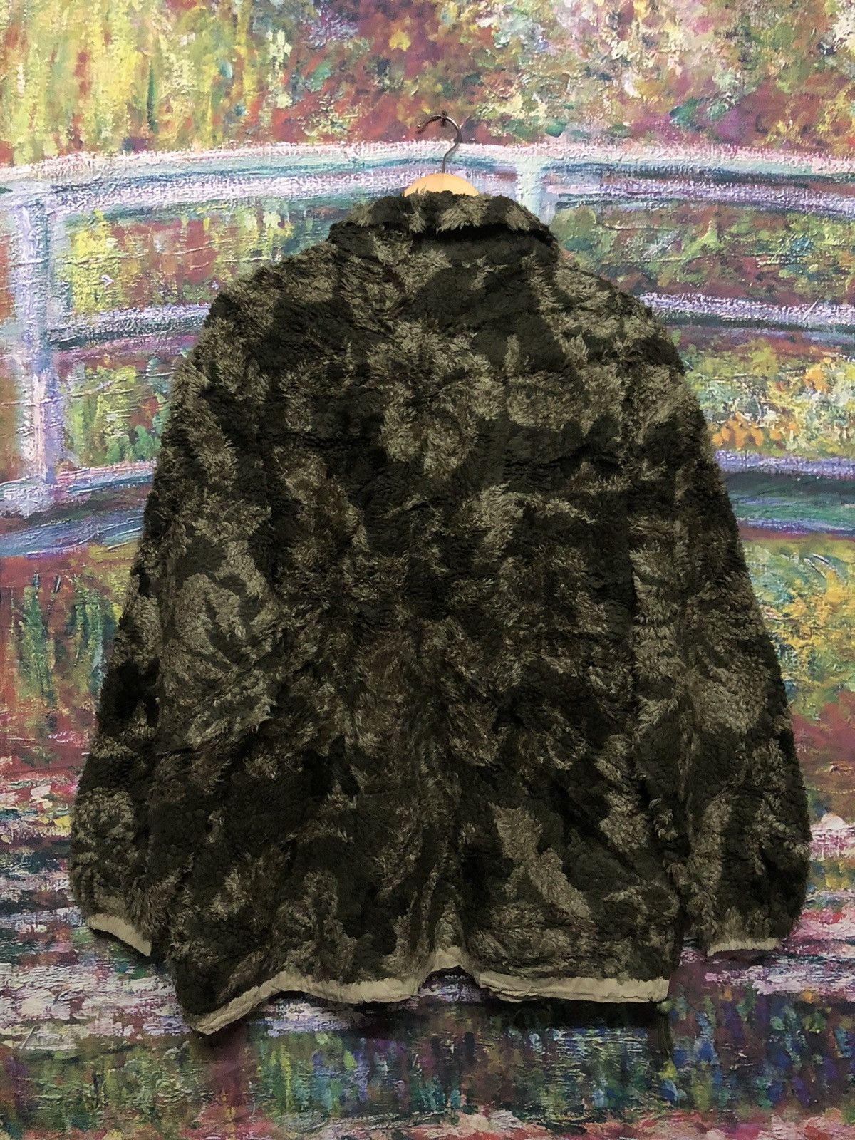 Japanese Brand × Mossy Oaks Ryu sport Half zip Pullover Mockneck Sherpa Jacket Size US XL / EU 56 / 4 - 2 Thumbnail