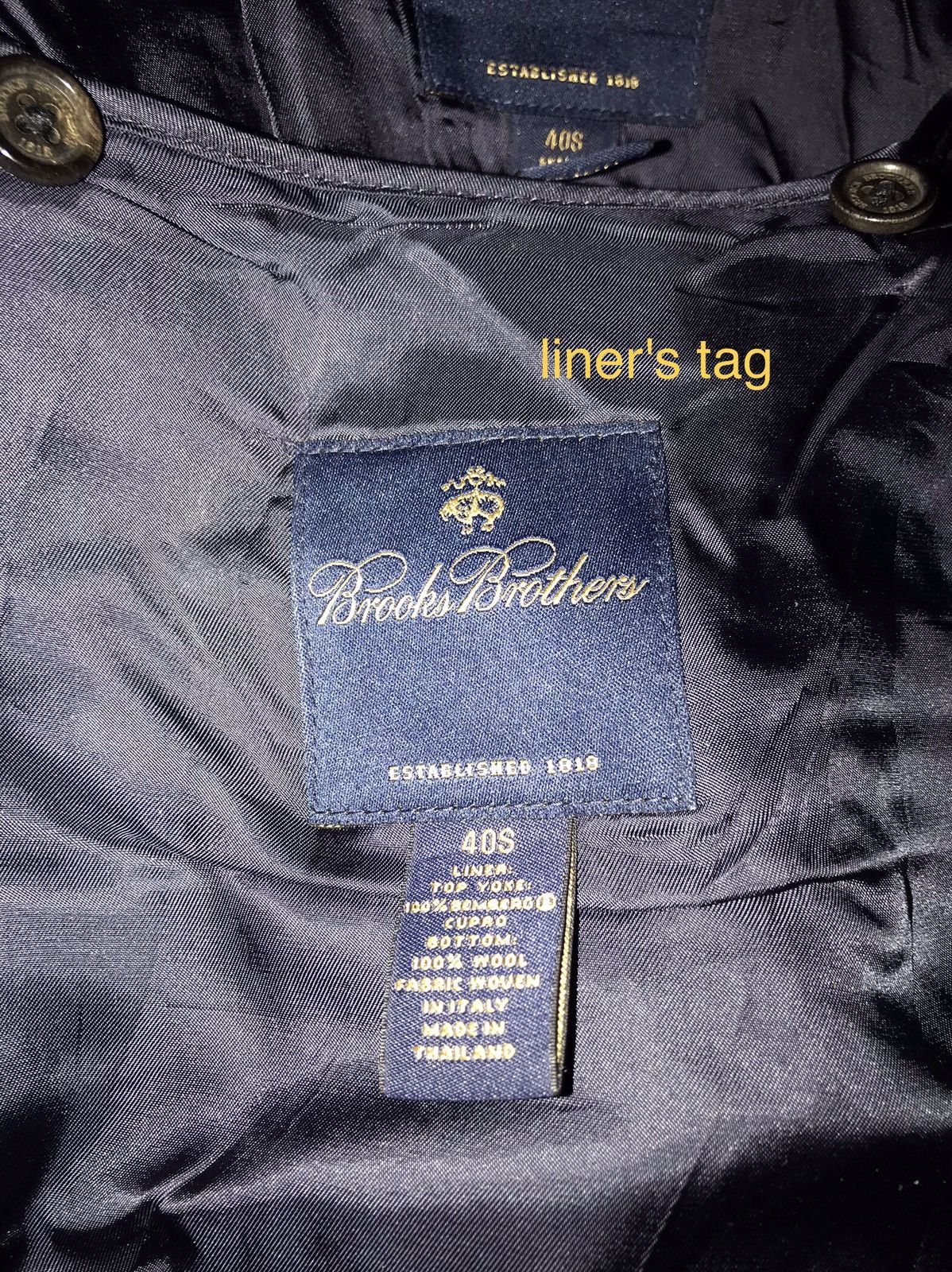 Brooks Brothers × Loro Piana LORO PIANA ZELANDER STORM TECH BROOKS BROS. rain coat Size US S / EU 44-46 / 1 - 9 Thumbnail