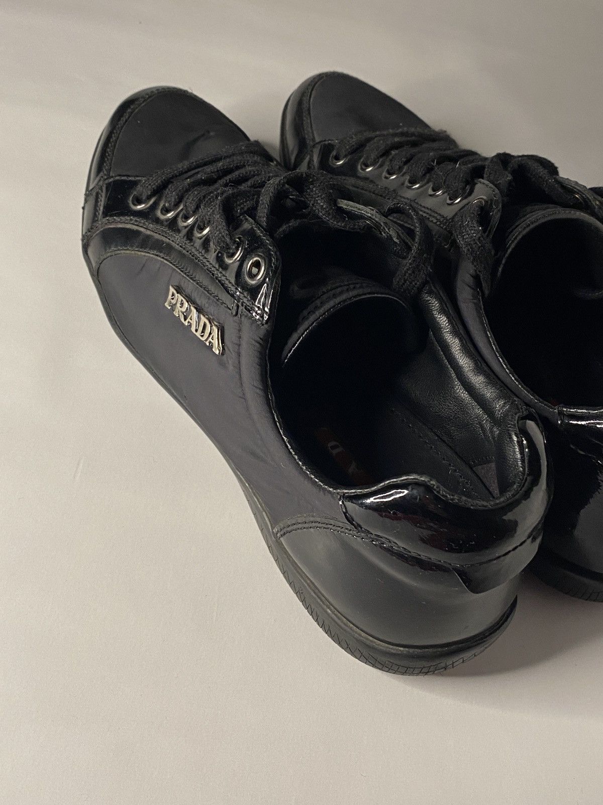 Designer × Prada 🔴 Prada womens sneakers boots shoes Size US 7.5 / IT 37.5 - 4 Thumbnail