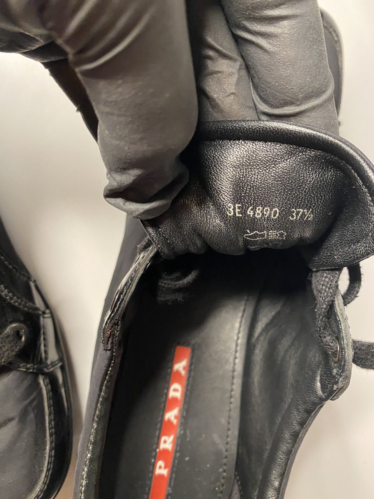 Designer × Prada 🔴 Prada womens sneakers boots shoes Size US 7.5 / IT 37.5 - 15 Thumbnail