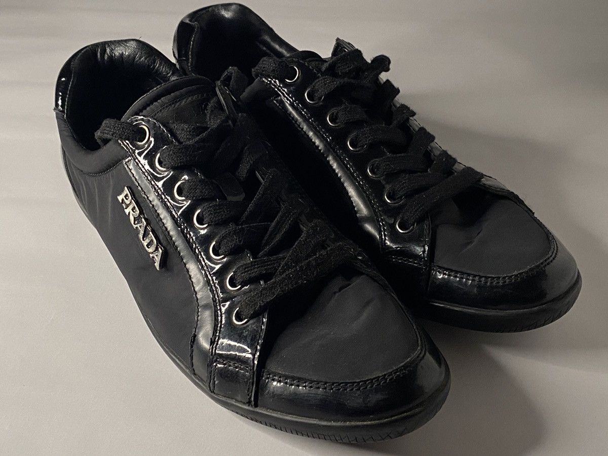 Designer × Prada 🔴 Prada womens sneakers boots shoes Size US 7.5 / IT 37.5 - 1 Thumbnail