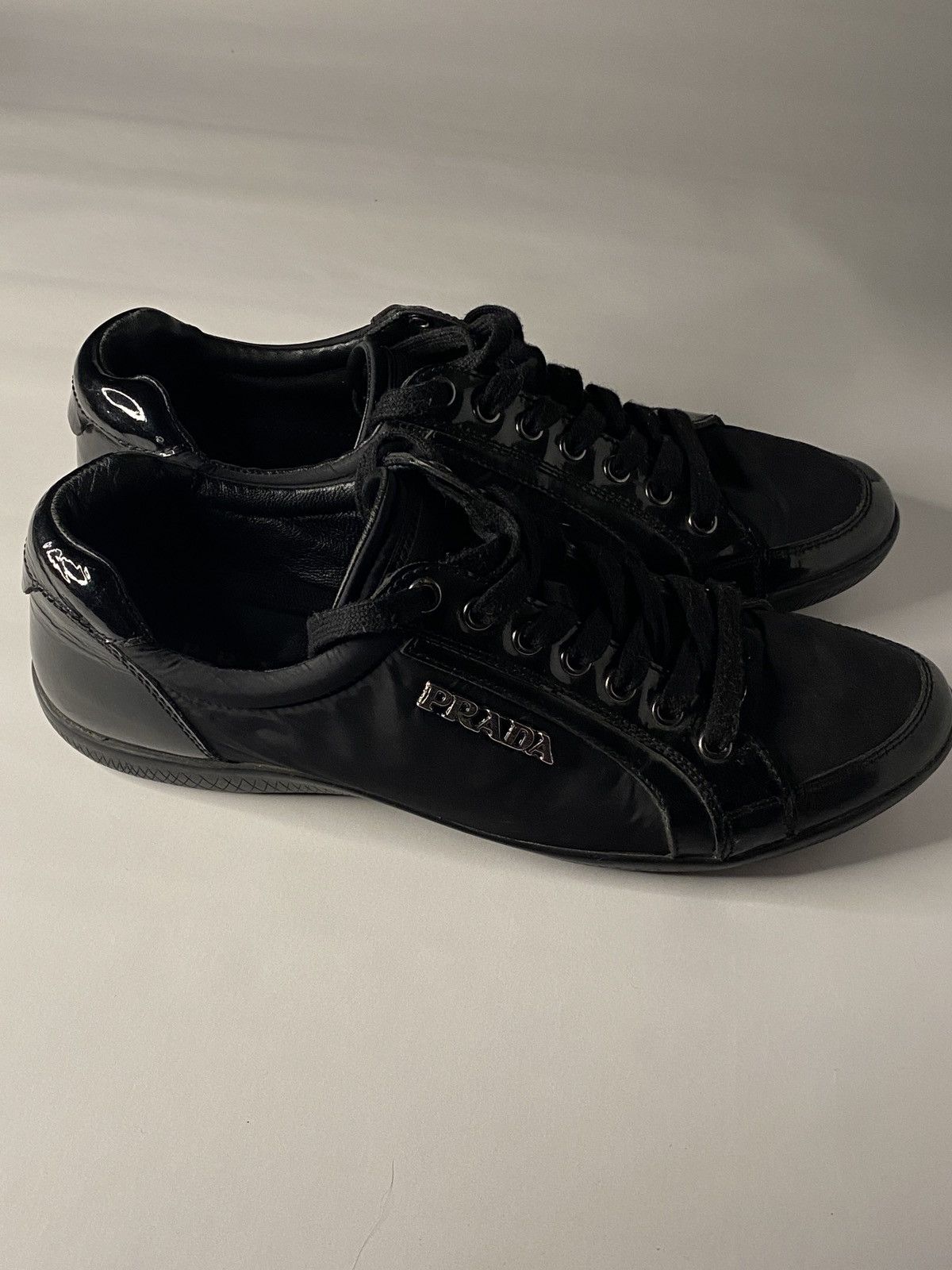 Designer × Prada 🔴 Prada womens sneakers boots shoes Size US 7.5 / IT 37.5 - 3 Thumbnail