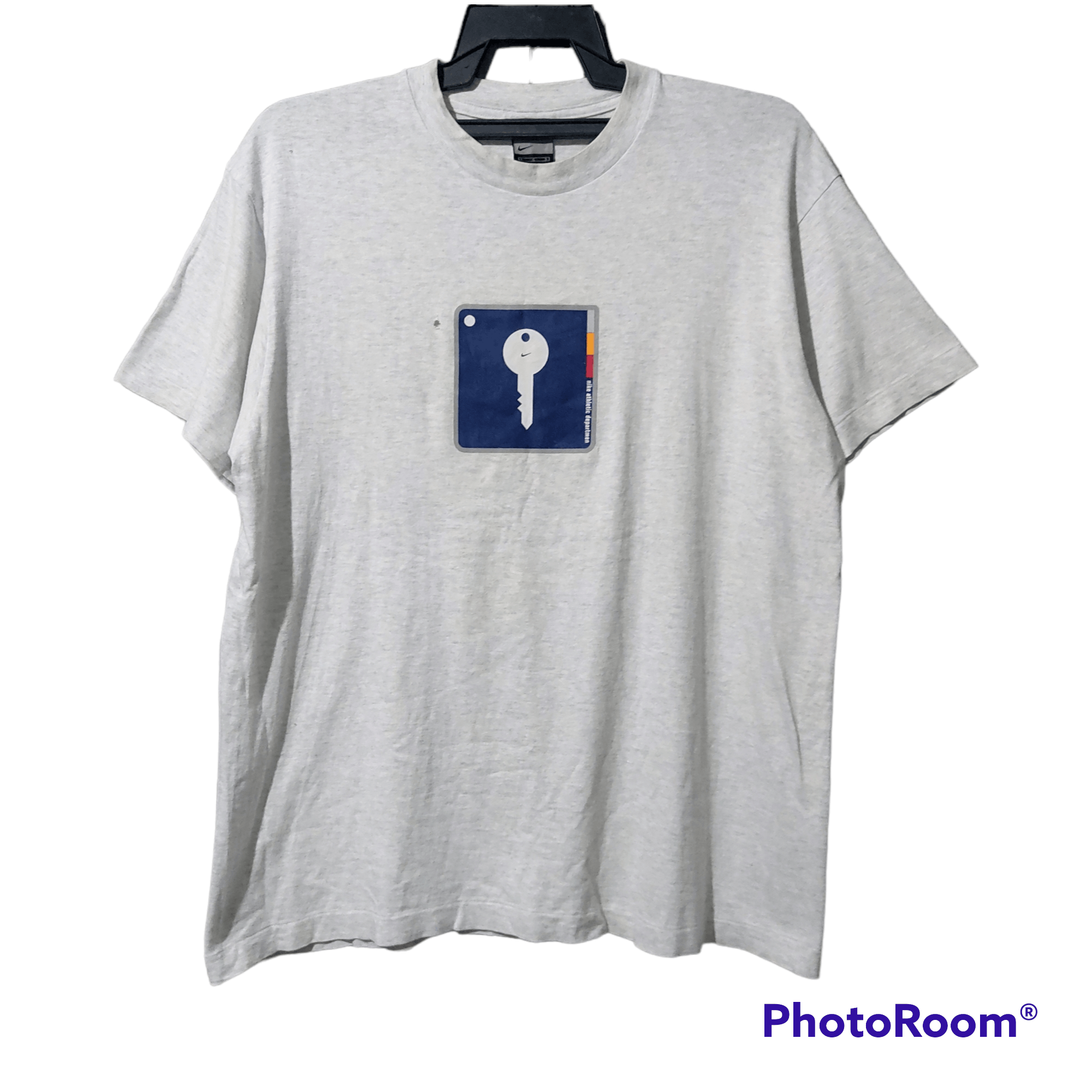 Nike Vintage TShirts Nike Center Mini Logo 71 Size US L / EU 52-54 / 3 - 1 Thumbnail