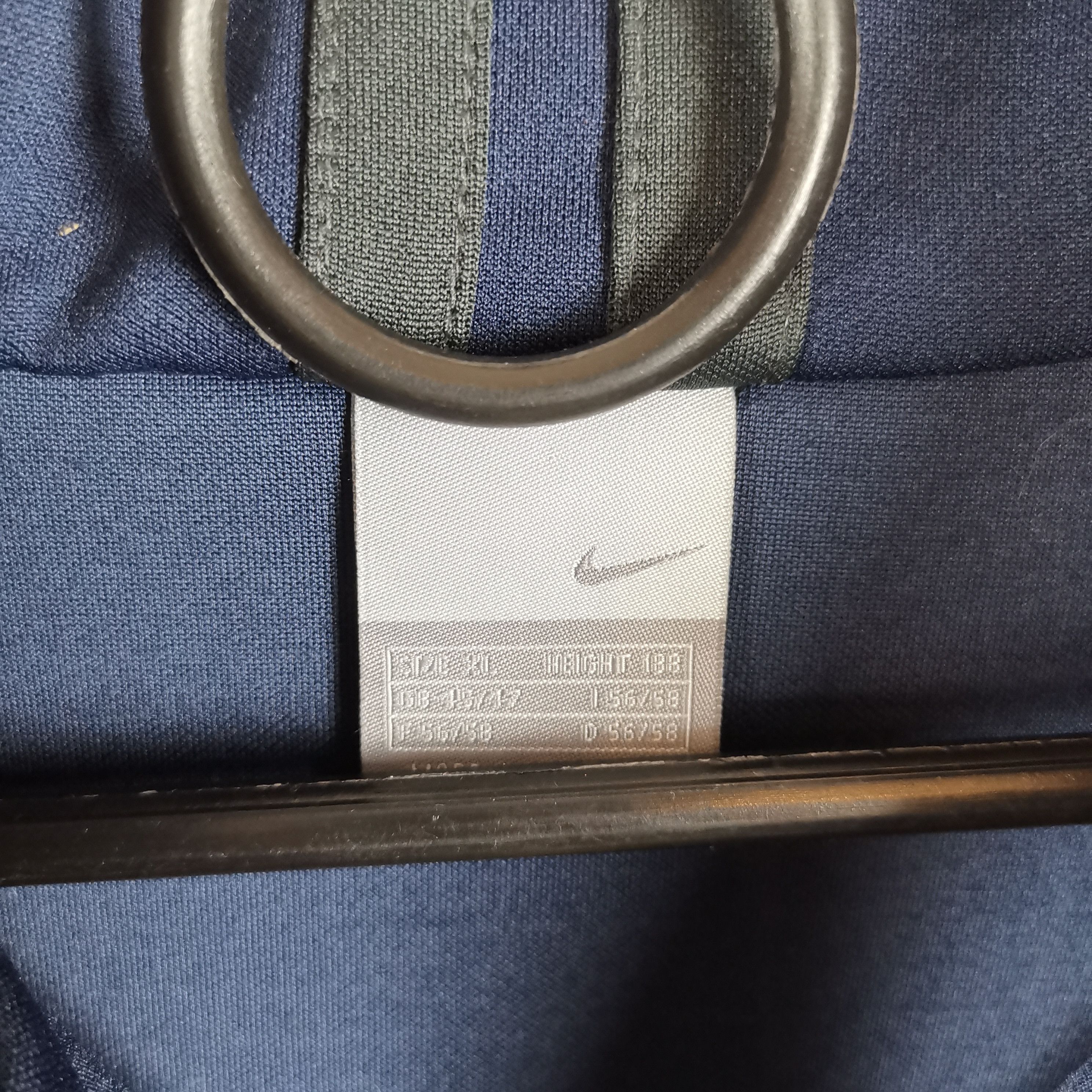 Nike Nike vintage y2k blue big logo track top jacket Size US XL / EU 56 / 4 - 3 Thumbnail