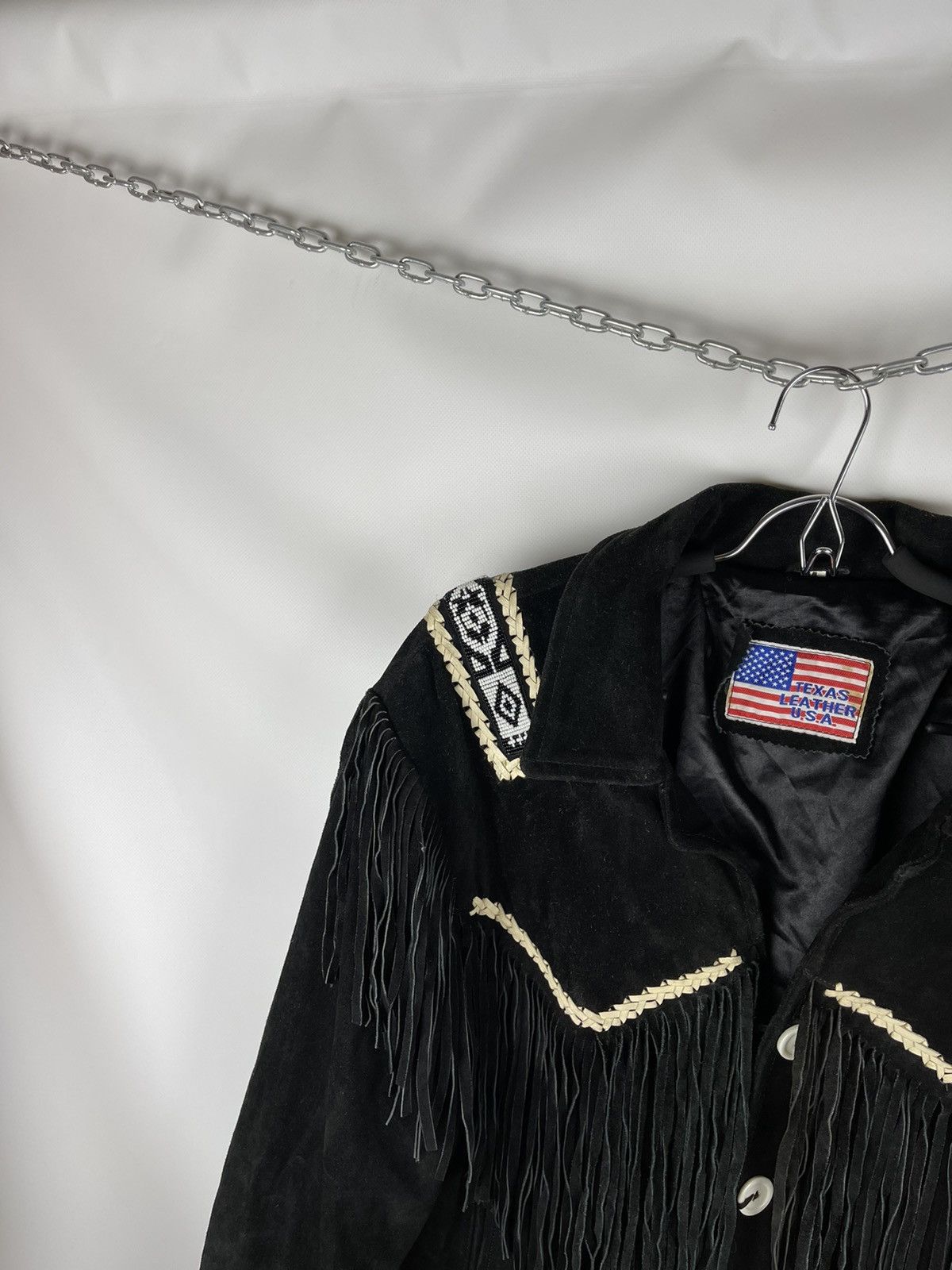 Vintage Texas Leather USA vintage 90s cowboy style leather suede jck Size US M / EU 48-50 / 2 - 3 Thumbnail