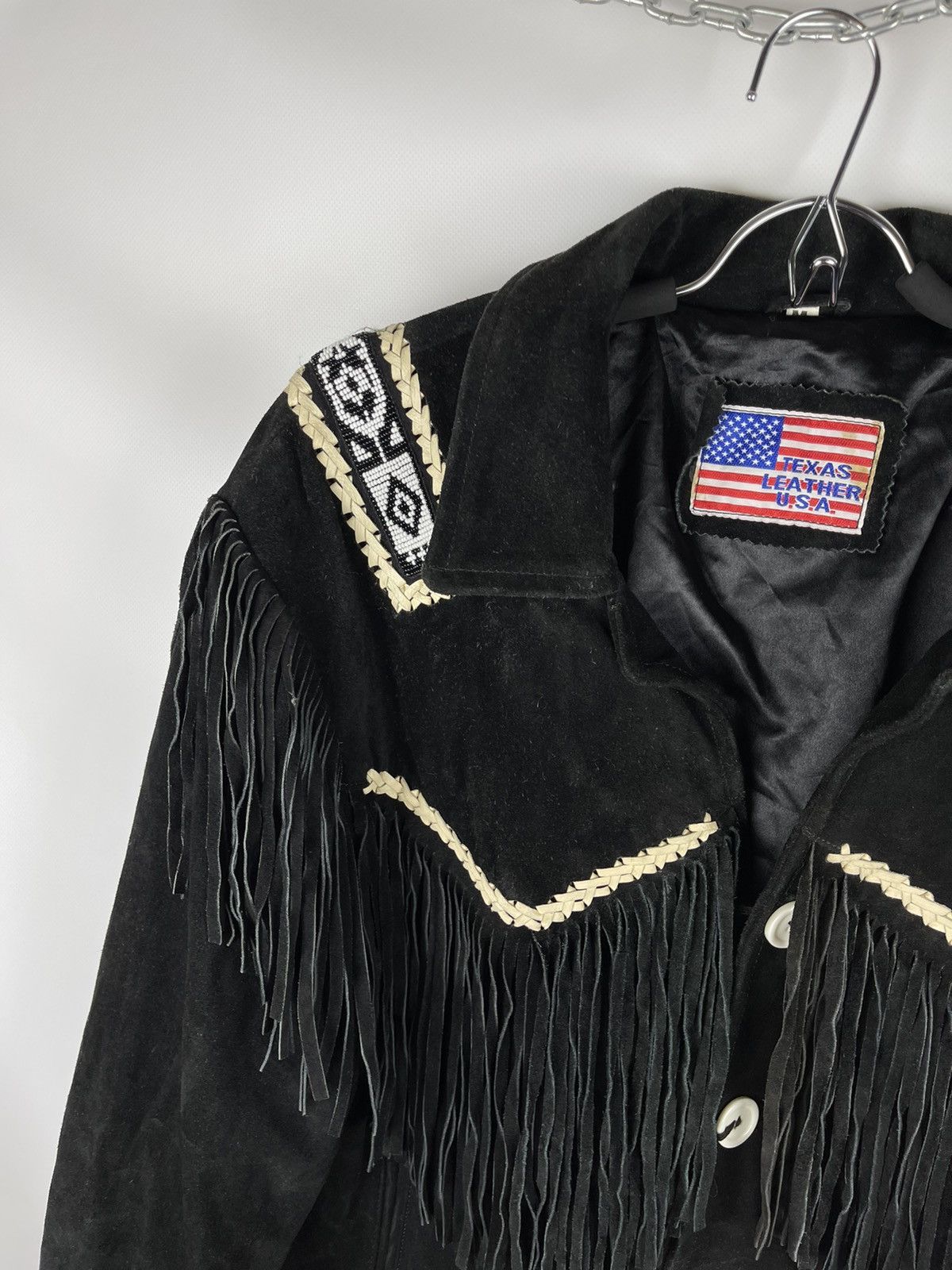 Vintage Texas Leather USA vintage 90s cowboy style leather suede jck Size US M / EU 48-50 / 2 - 8 Thumbnail