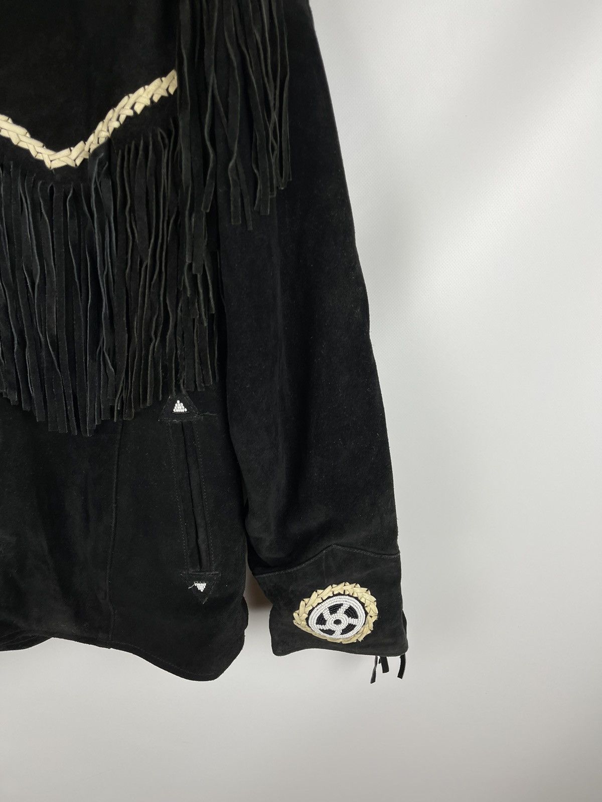 Vintage Texas Leather USA vintage 90s cowboy style leather suede jck Size US M / EU 48-50 / 2 - 6 Thumbnail