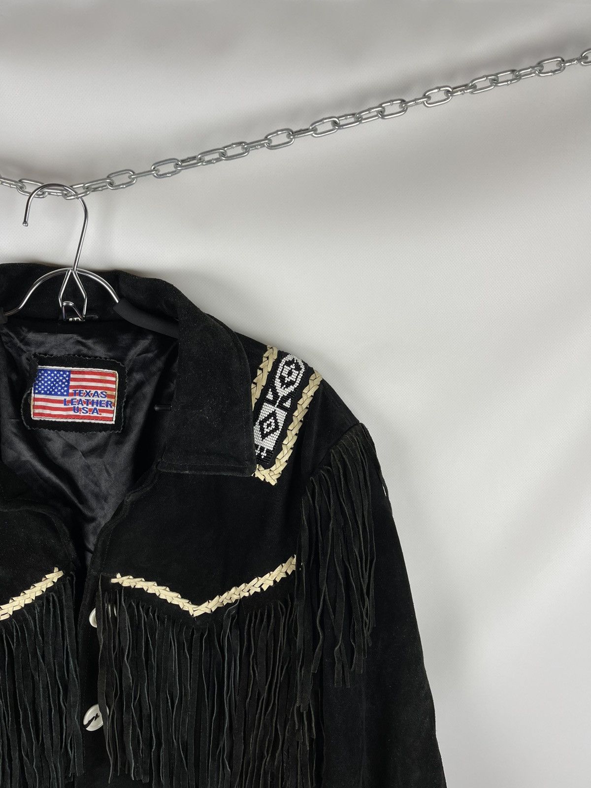 Vintage Texas Leather USA vintage 90s cowboy style leather suede jck Size US M / EU 48-50 / 2 - 4 Thumbnail