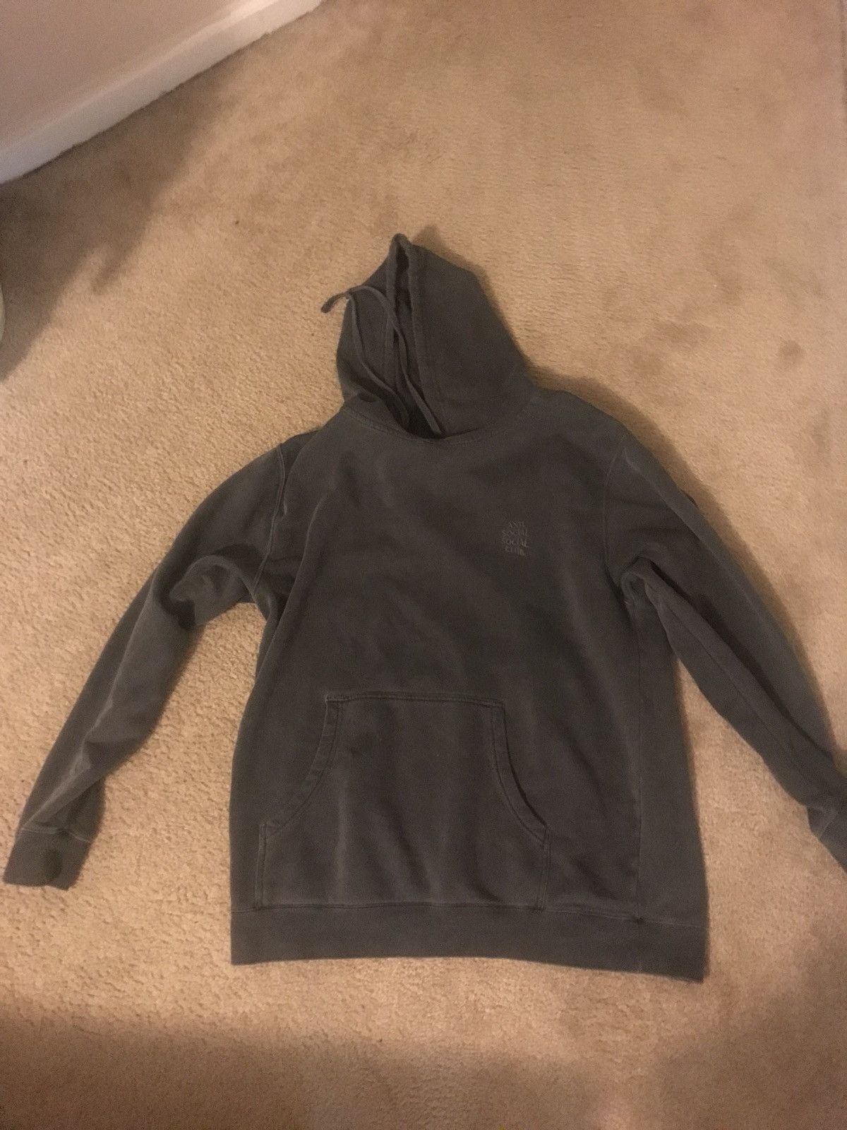 Anti Social Social Club Seeing Double Hoodie Grailed