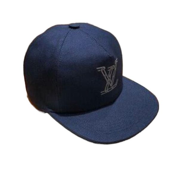 Louis Vuitton Louis Vuitton LV Virgil Abloh Chain Logo Hat Cap Blue Navy L