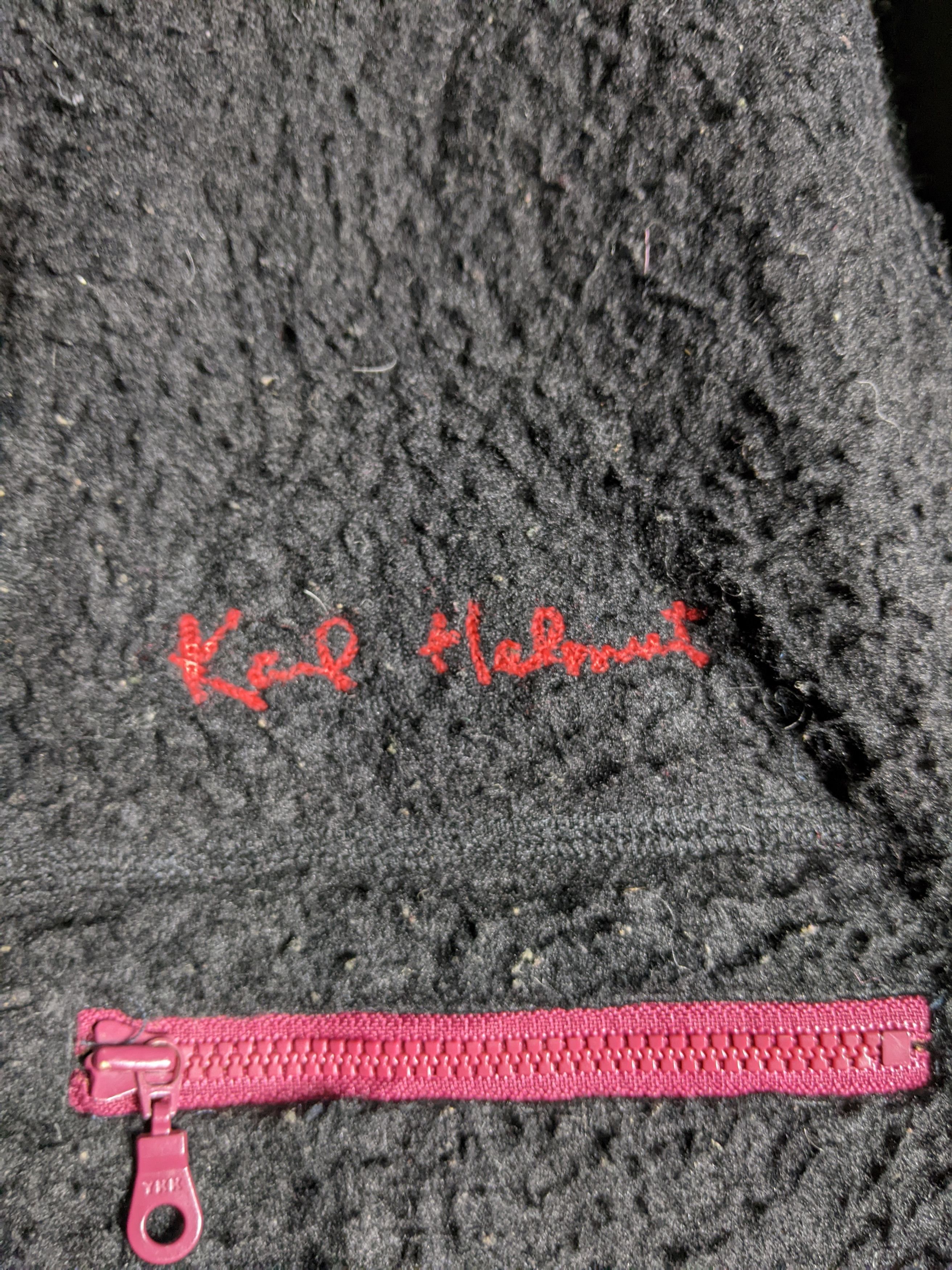 Japanese Brand × Karl Helmut KARL HELMUT HOOKEY SHARPE FLEECH JACKET Size US L / EU 52-54 / 3 - 10 Thumbnail