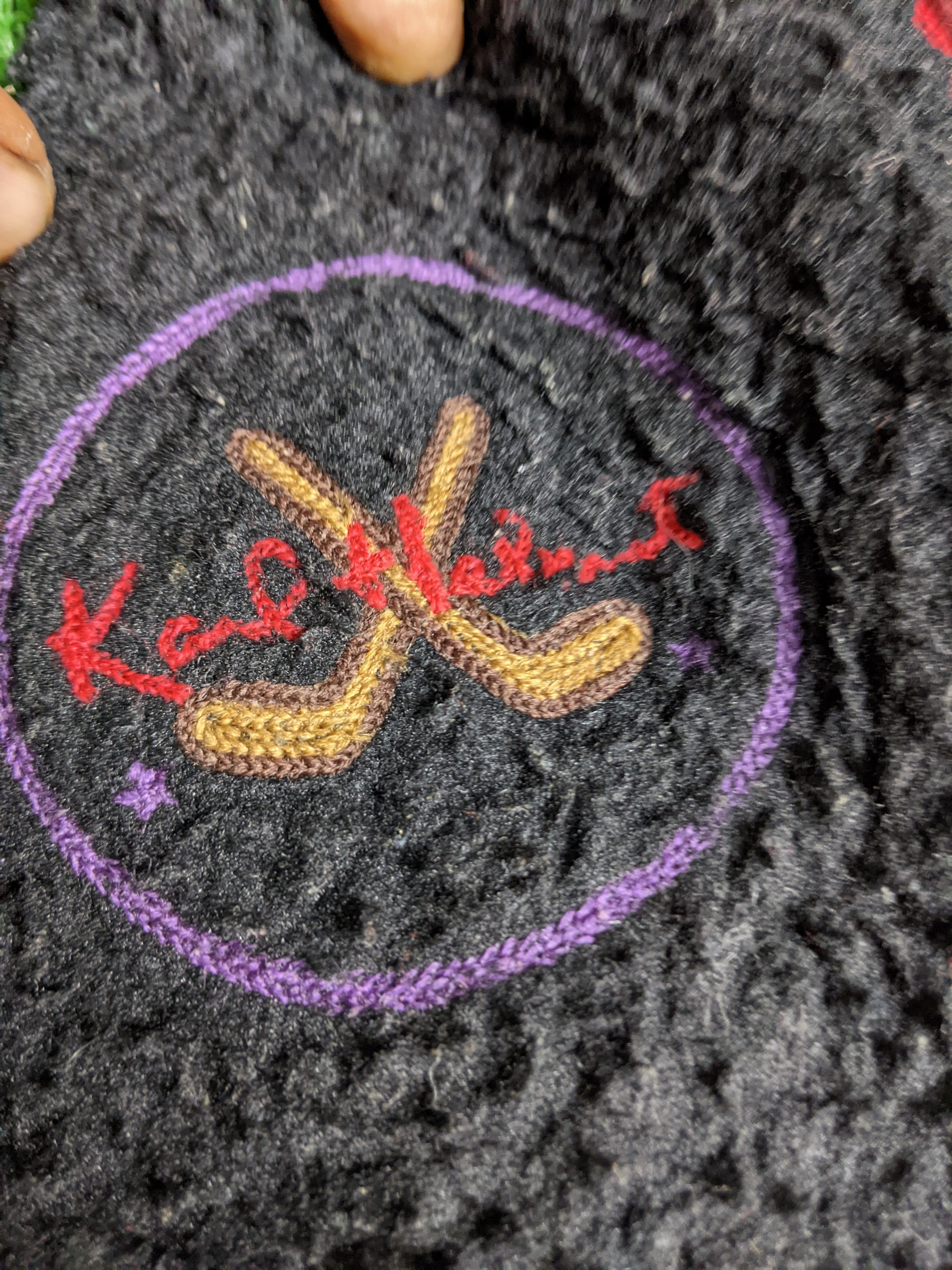 Japanese Brand × Karl Helmut KARL HELMUT HOOKEY SHARPE FLEECH JACKET Size US L / EU 52-54 / 3 - 12 Thumbnail