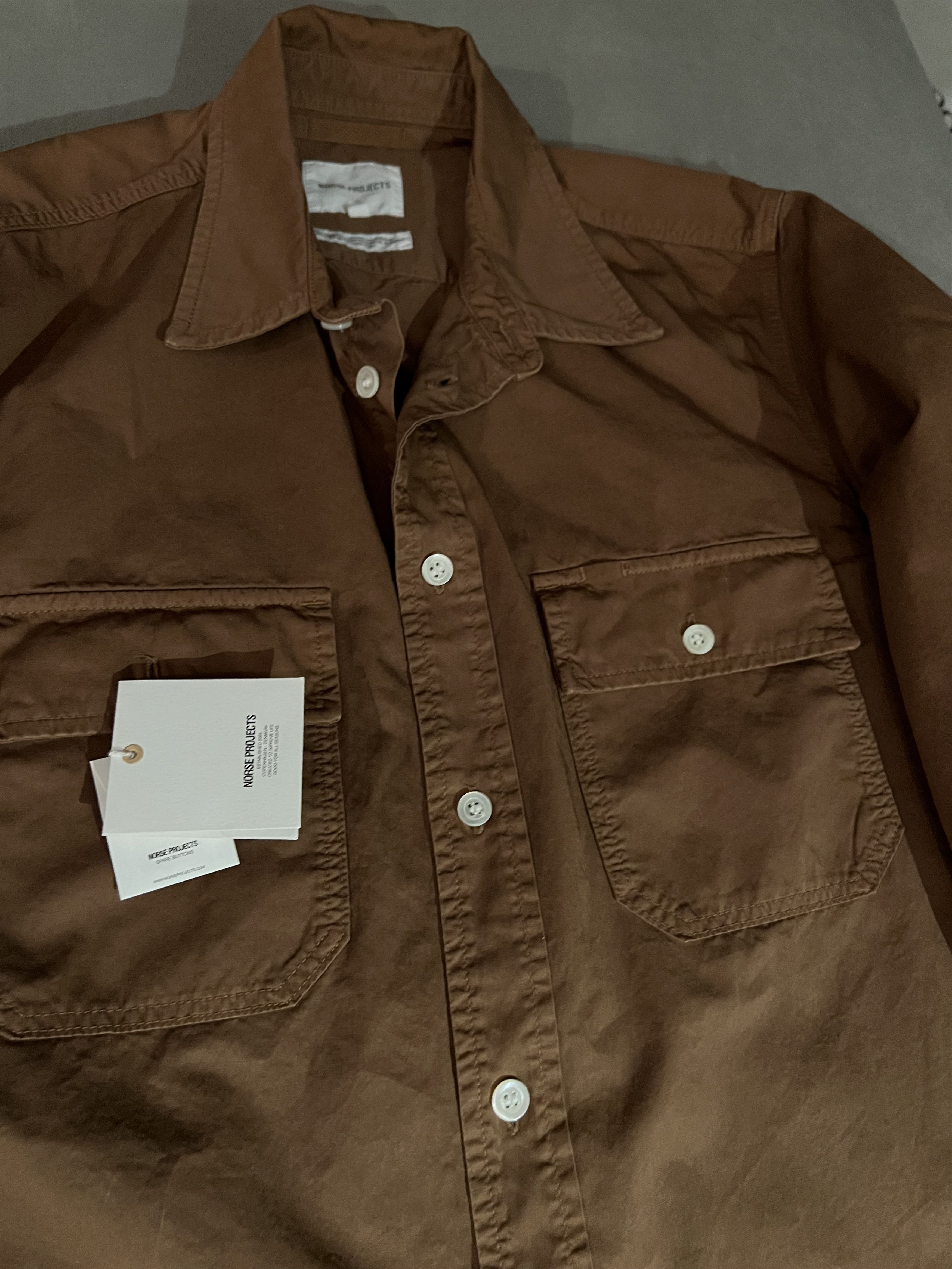 Norse Projects Villas light twill button up Size US M / EU 48-50 / 2 - 3 Thumbnail