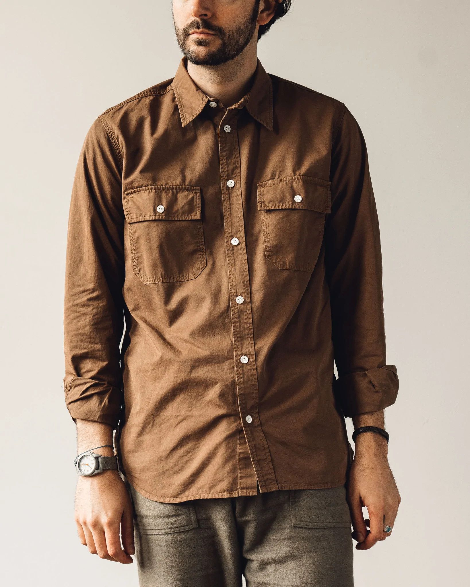 Norse Projects Villas light twill button up Size US M / EU 48-50 / 2 - 1 Thumbnail