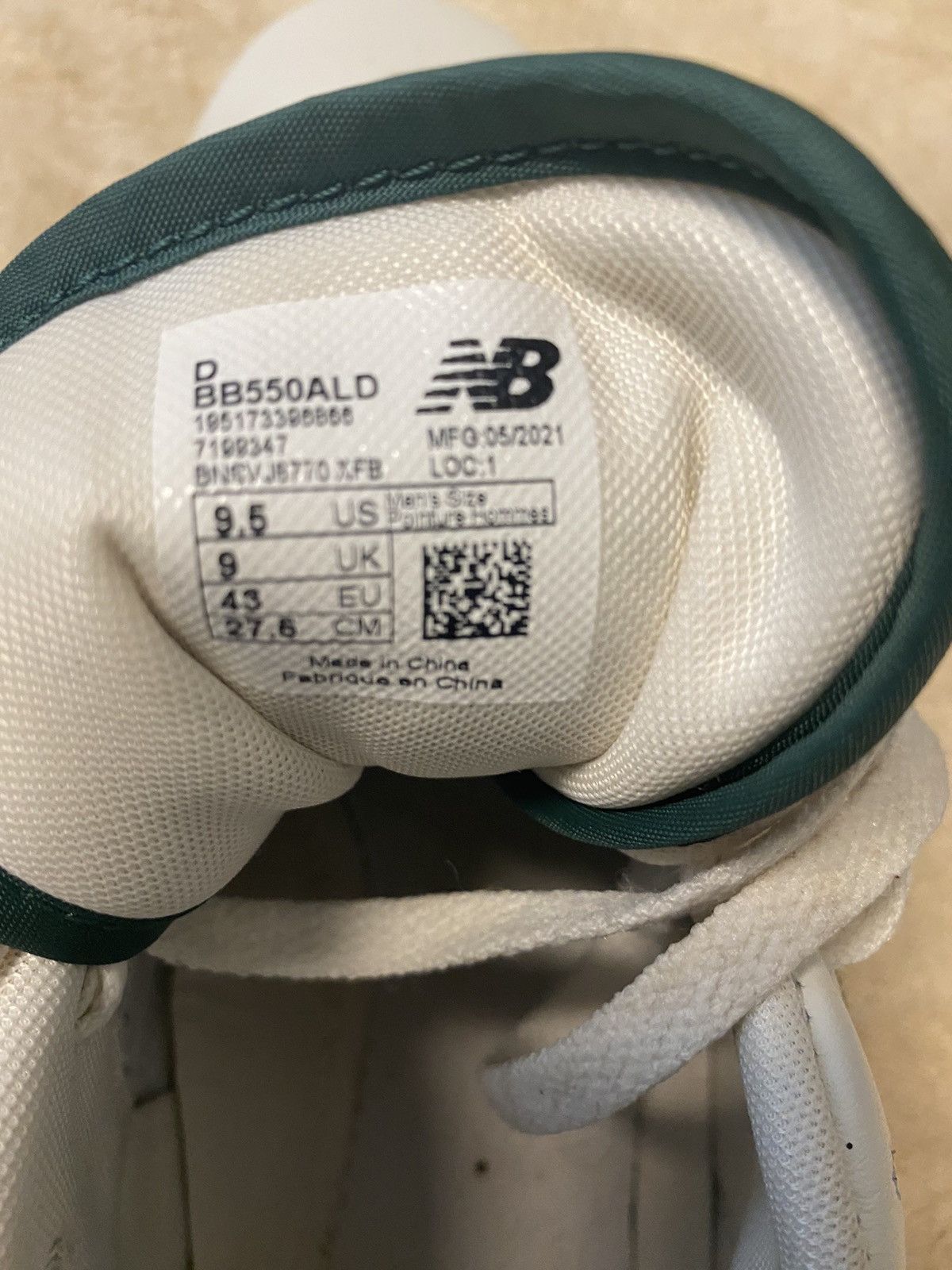 Aime Leon Dore New balance 550s Size US 9.5 / EU 42-43 - 2 Thumbnail