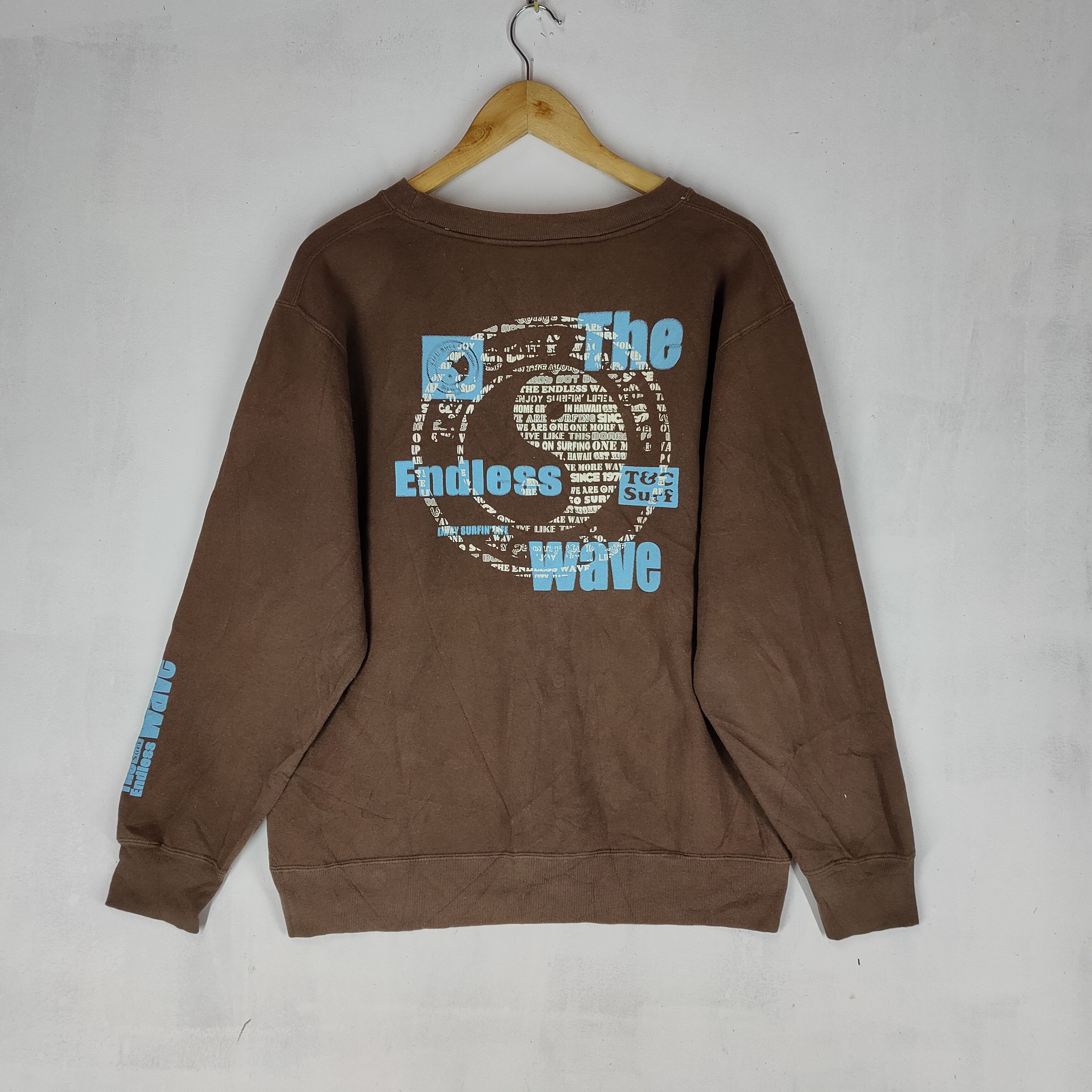 Other T&C SURF M Size Big Back Printed Ying Yang Sweatshirt Size US M / EU 48-50 / 2 - 6 Thumbnail