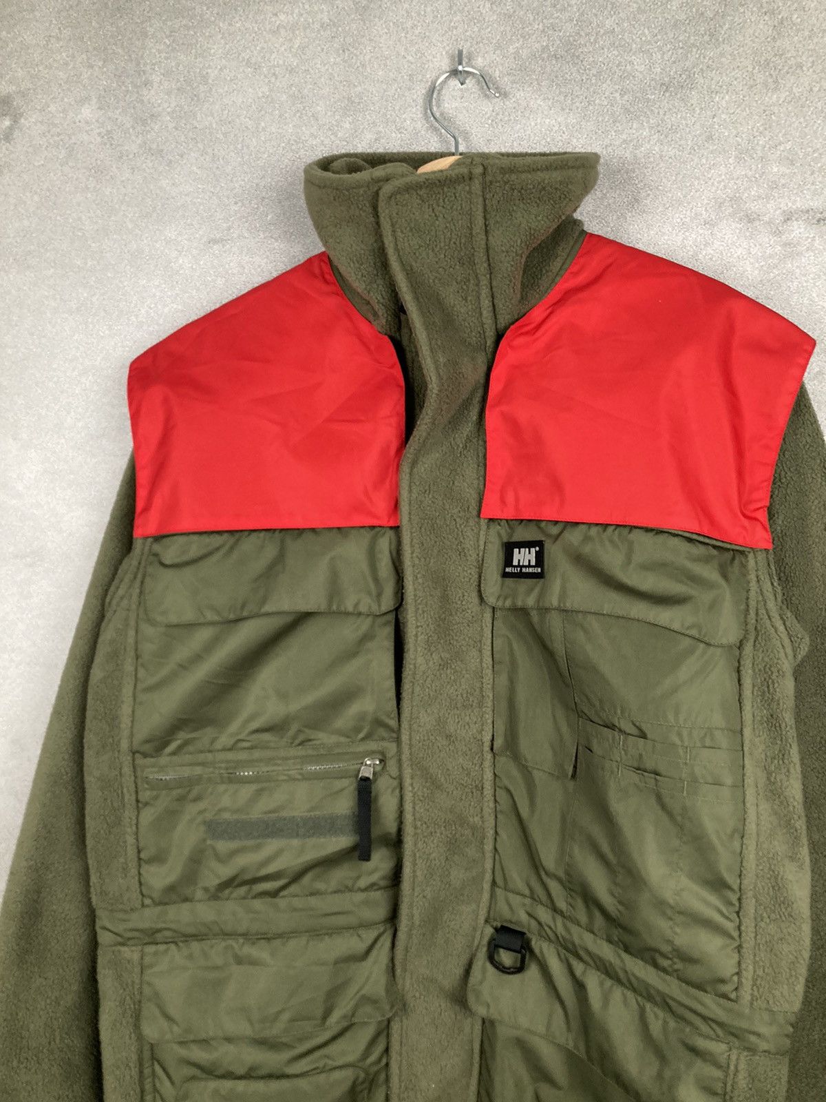 Helly Hansen Helly Hansen Workwear Fleece Jacket Multipocket 90s Rare Size US S / EU 44-46 / 1 - 3 Thumbnail