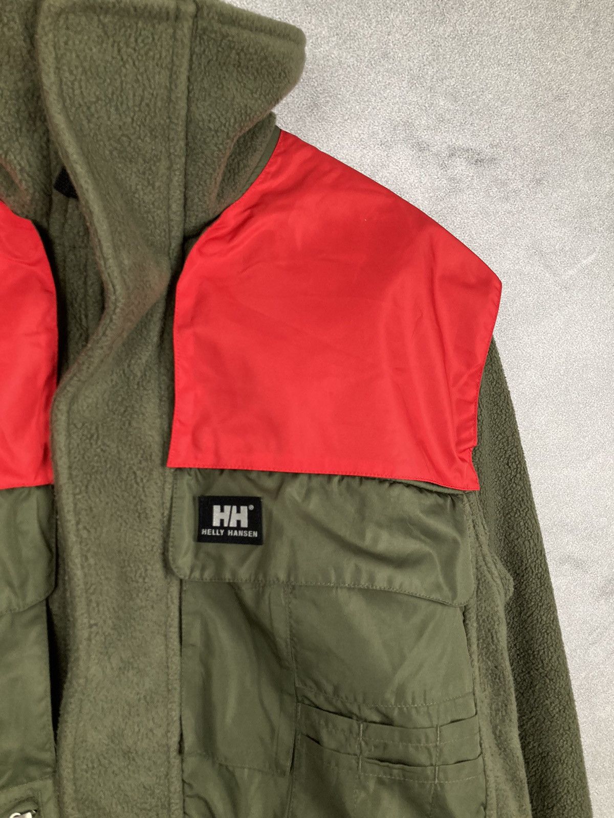 Helly Hansen Helly Hansen Workwear Fleece Jacket Multipocket 90s Rare Size US S / EU 44-46 / 1 - 6 Thumbnail