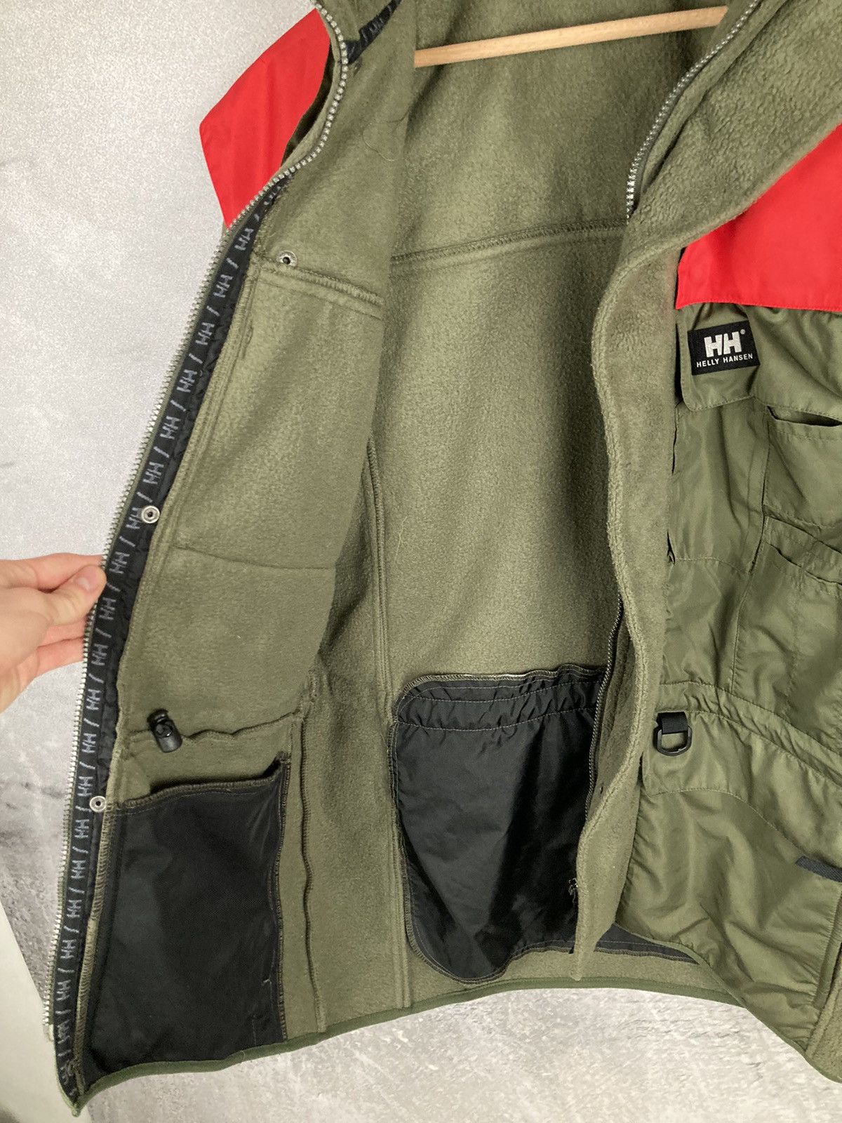 Helly Hansen Helly Hansen Workwear Fleece Jacket Multipocket 90s Rare Size US S / EU 44-46 / 1 - 7 Thumbnail