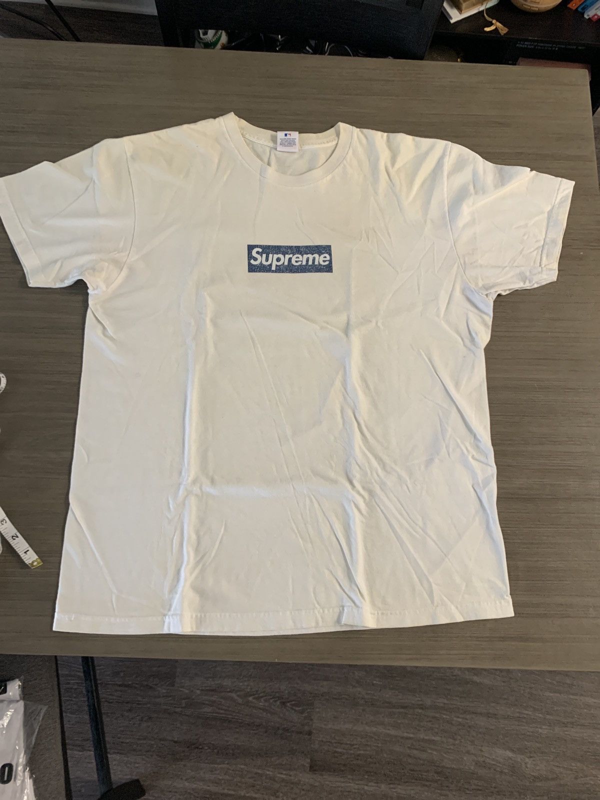 Supreme Supreme Yankees Box Logo | Grailed