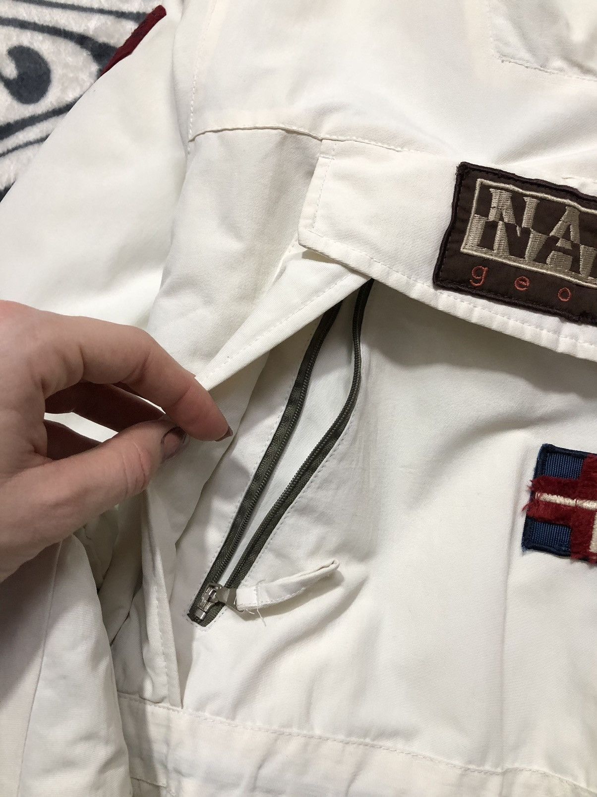 Napapijri Napapijri Skidoo Vintage Winter Anorak Jacket Size US S / EU 44-46 / 1 - 6 Thumbnail