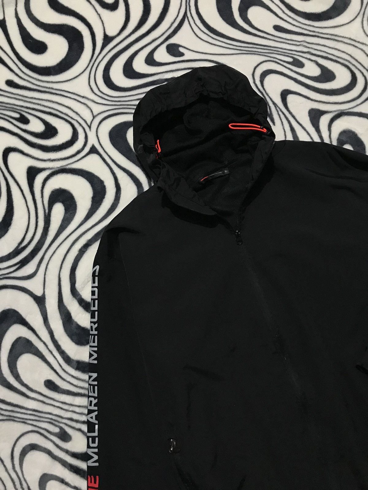 Mercedes-Benz Vintage Vodafone McLaren Mercedes Windbreaker Jacket Size US XL / EU 56 / 4 - 2 Thumbnail