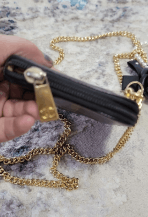 Chanel Chanel CC Mark Logo Caviar Leather Zippy Wallet on Chain Size ONE SIZE - 5 Thumbnail