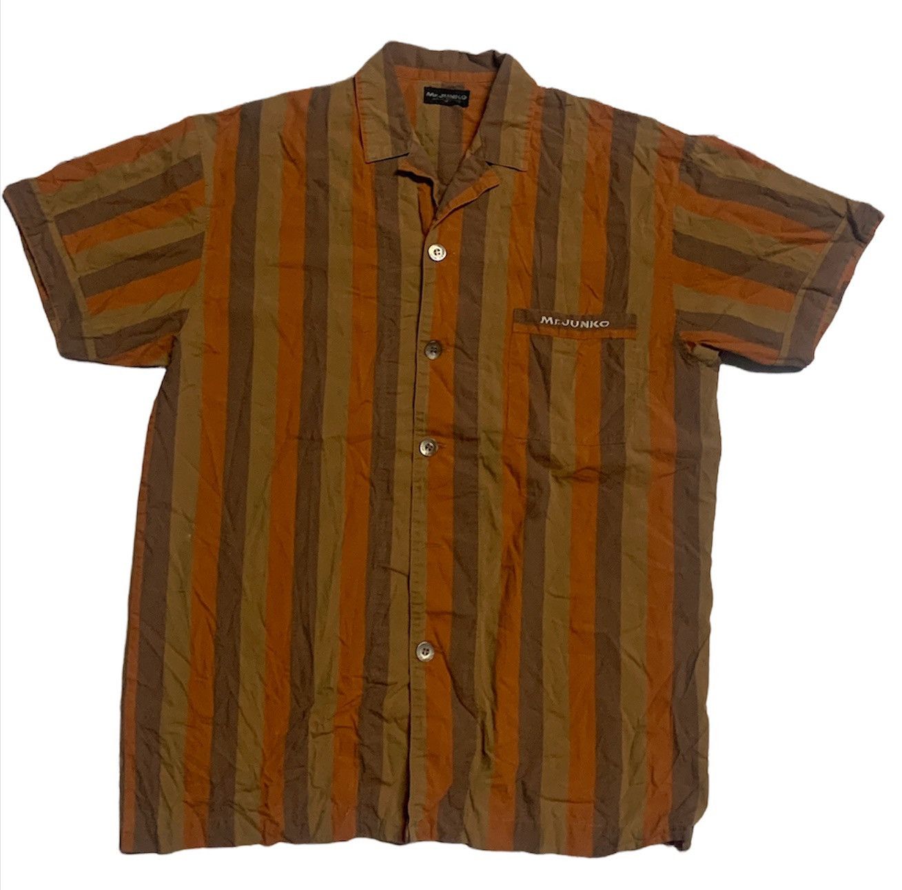 Japanese Brand × Mr. Junko VINTAGE MR JUNKO JAPAN STRIPES PYJAMAS MADE IN JAPAN Size US M / EU 48-50 / 2 - 5 Thumbnail