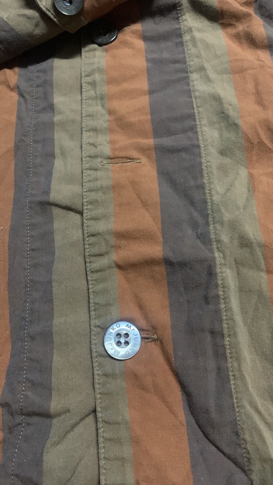 Japanese Brand × Mr. Junko VINTAGE MR JUNKO JAPAN STRIPES PYJAMAS MADE IN JAPAN Size US M / EU 48-50 / 2 - 8 Thumbnail